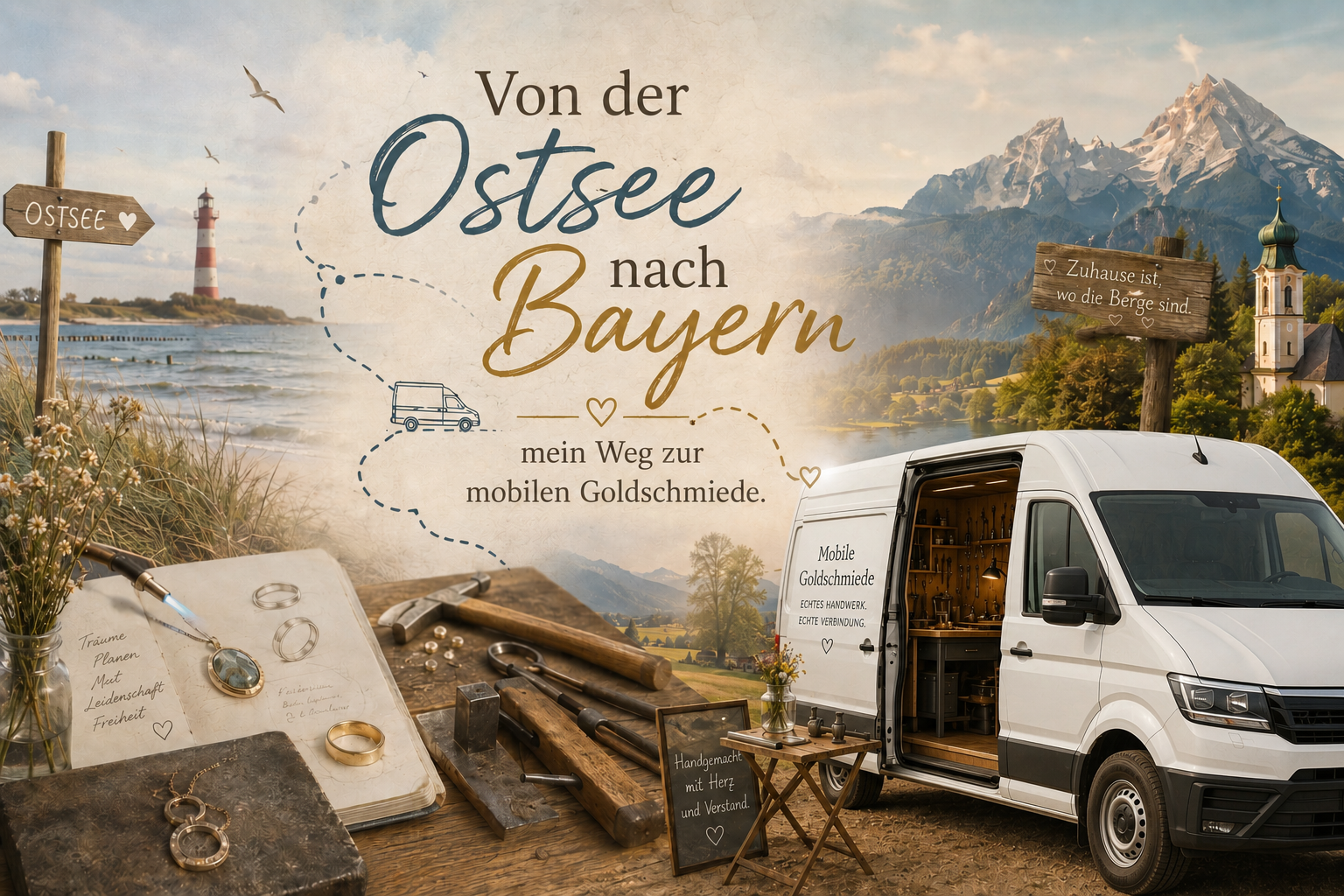Von der Ostsee nach Bayern – mein neuer Weg ✨