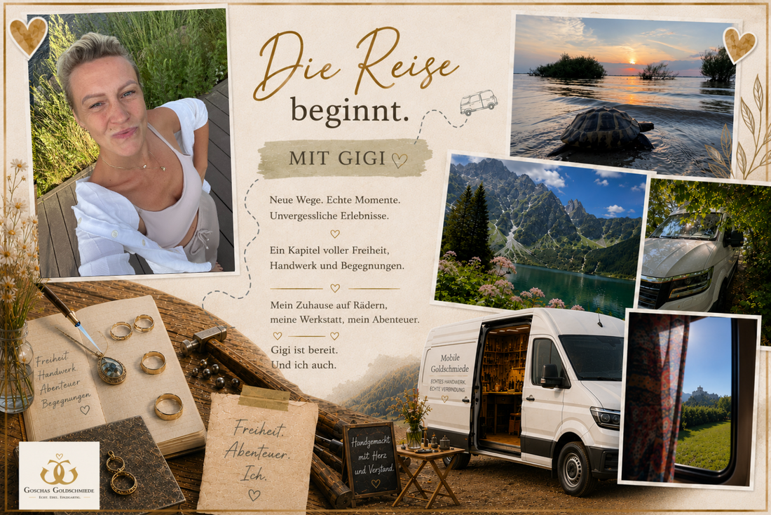 Die Reise beginnt – mit Gigi zurück an die Ostsee. ✨