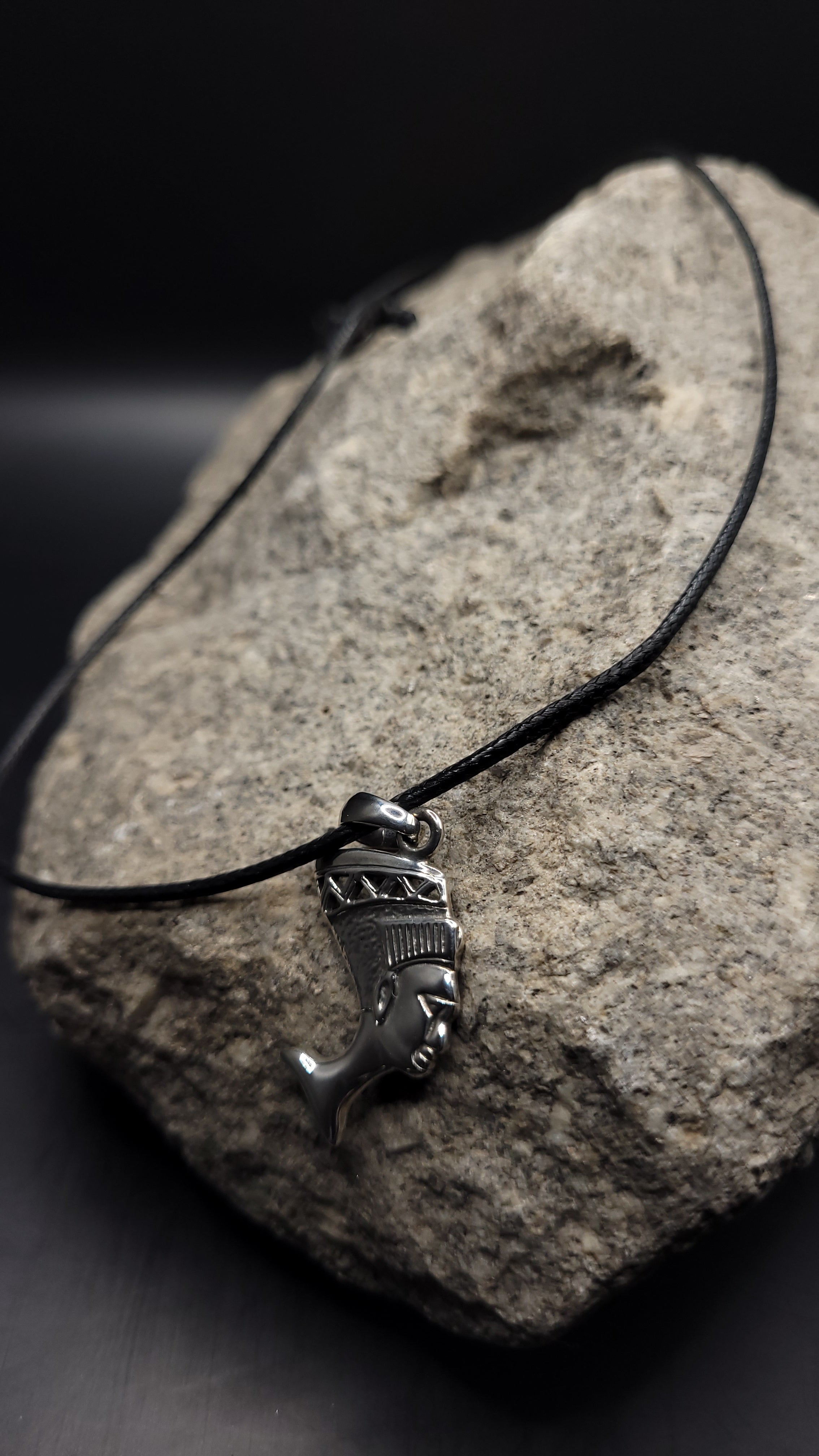 Anhänger "Cleopatra" · 925 Sterling Silber · geschwärzt