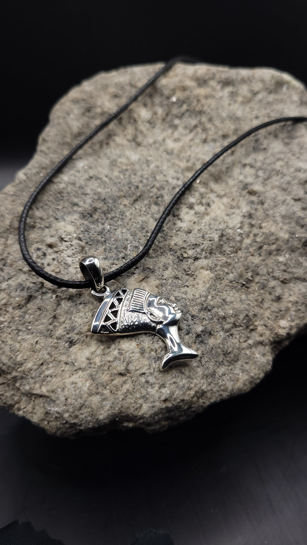 Anhänger "Cleopatra" · 925 Sterling Silber · geschwärzt