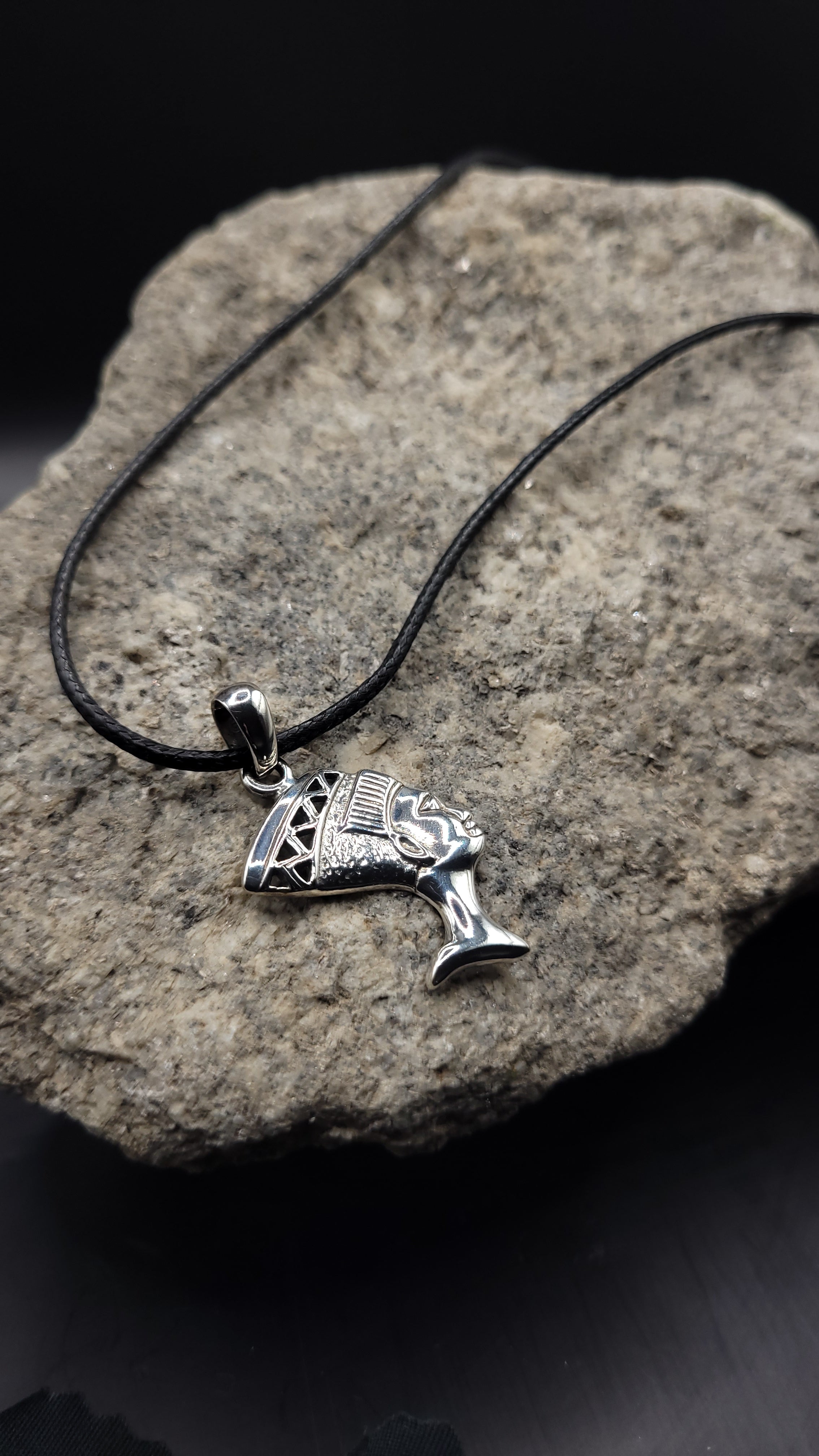 Anhänger "Cleopatra" · 925 Sterling Silber · geschwärzt