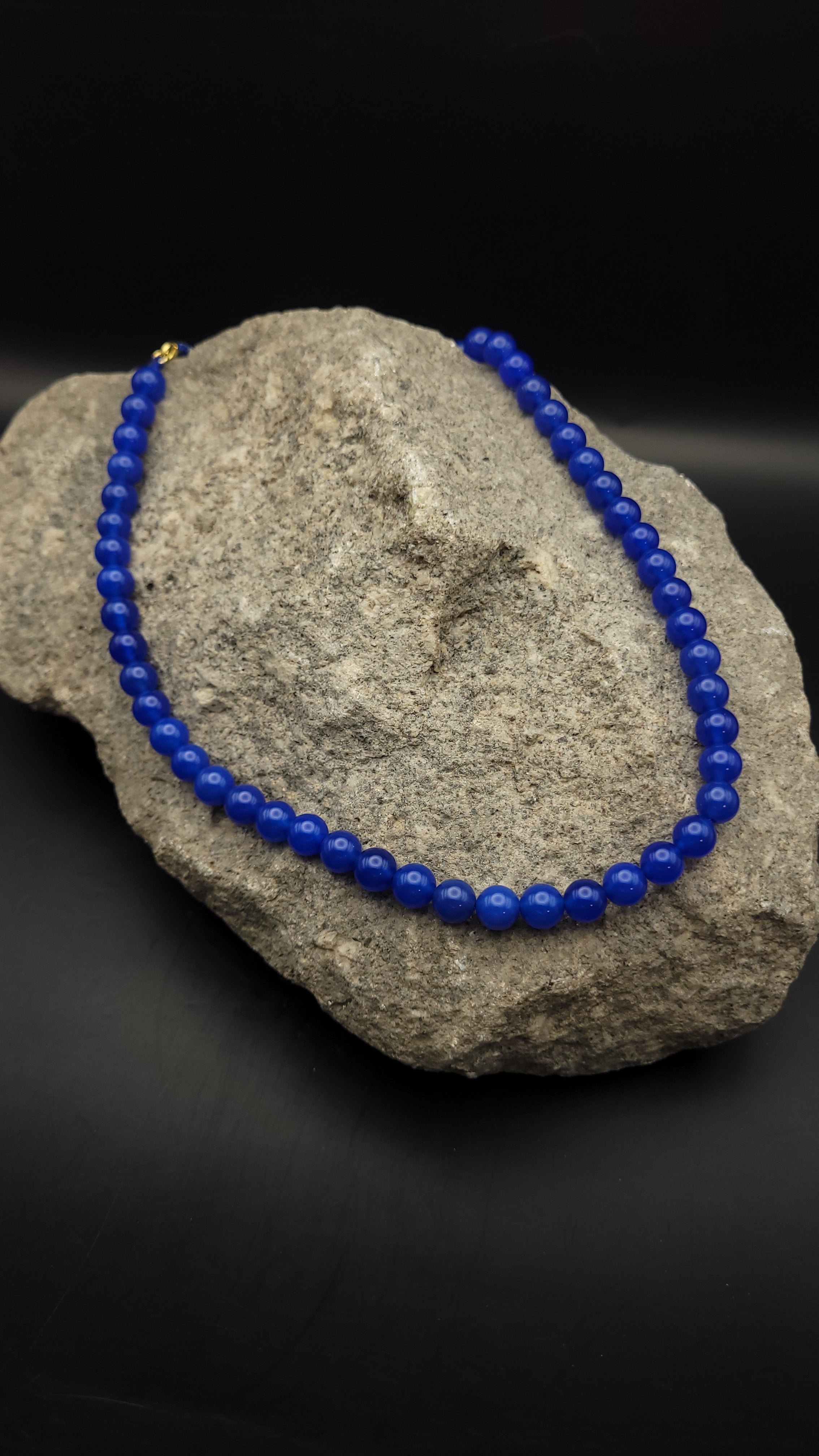 Collier "Achat Energie" · 925 Sterling Silber · 45 cm · Einzelstück