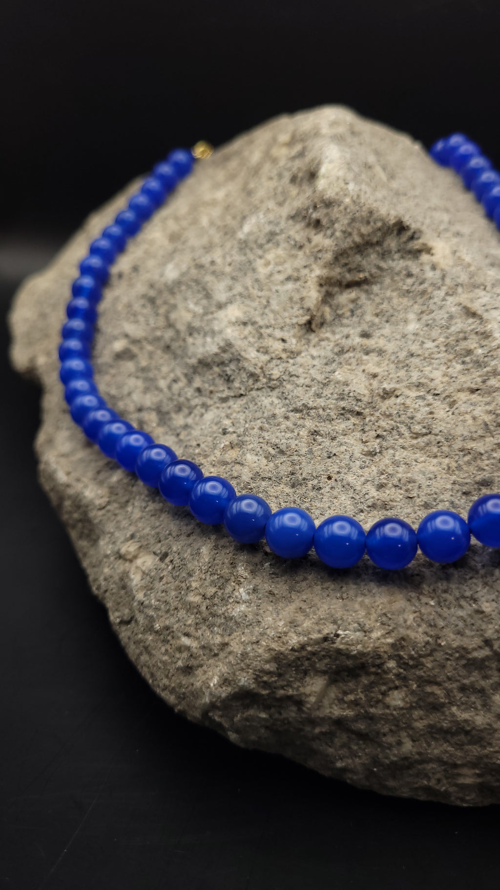 Collier "Achat Energie" · 925 Sterling Silber · 45 cm · Einzelstück