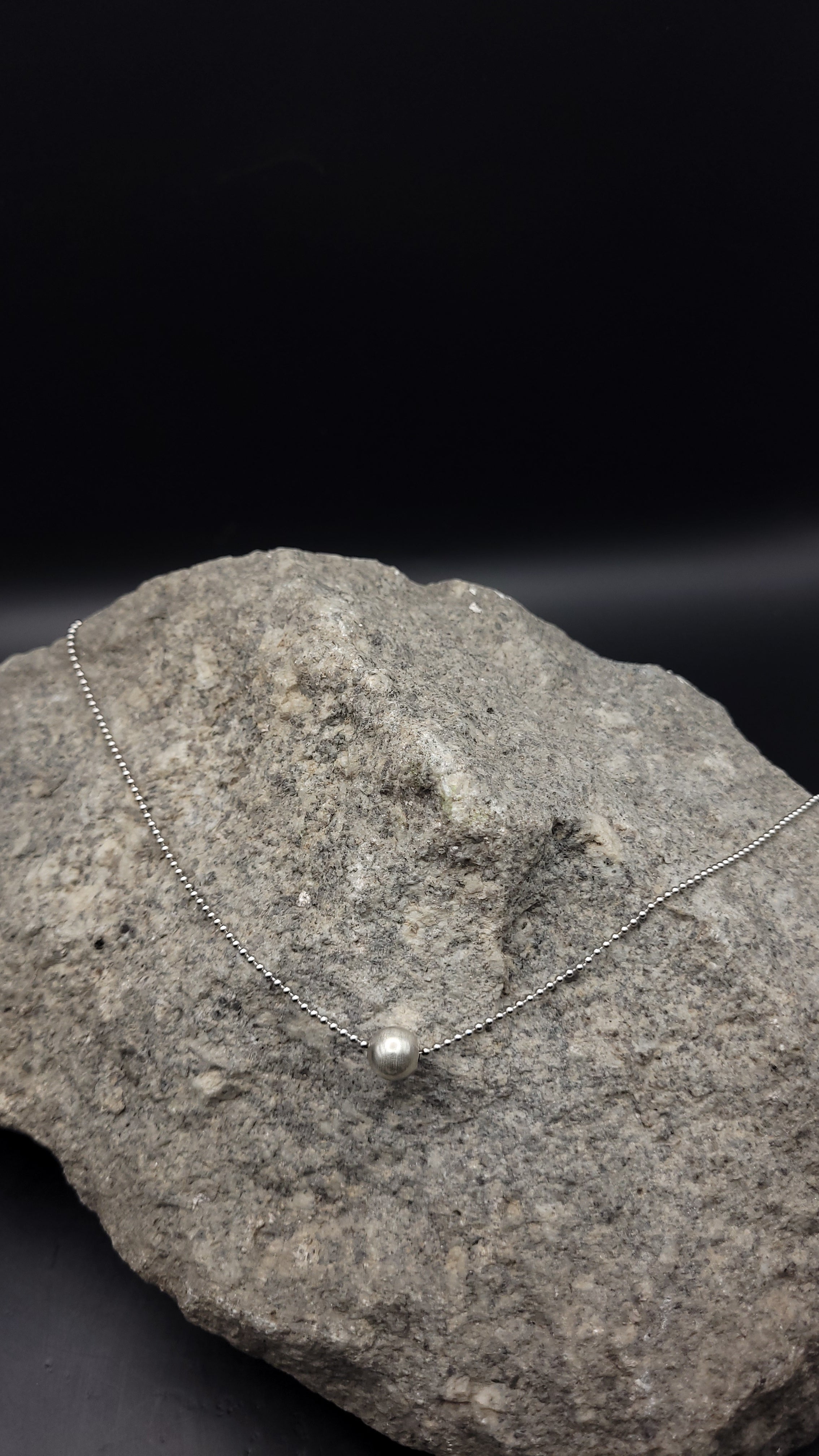 Kollektion "Silberplanet" · 925 Sterling Silber · Silberkugel · Klassik