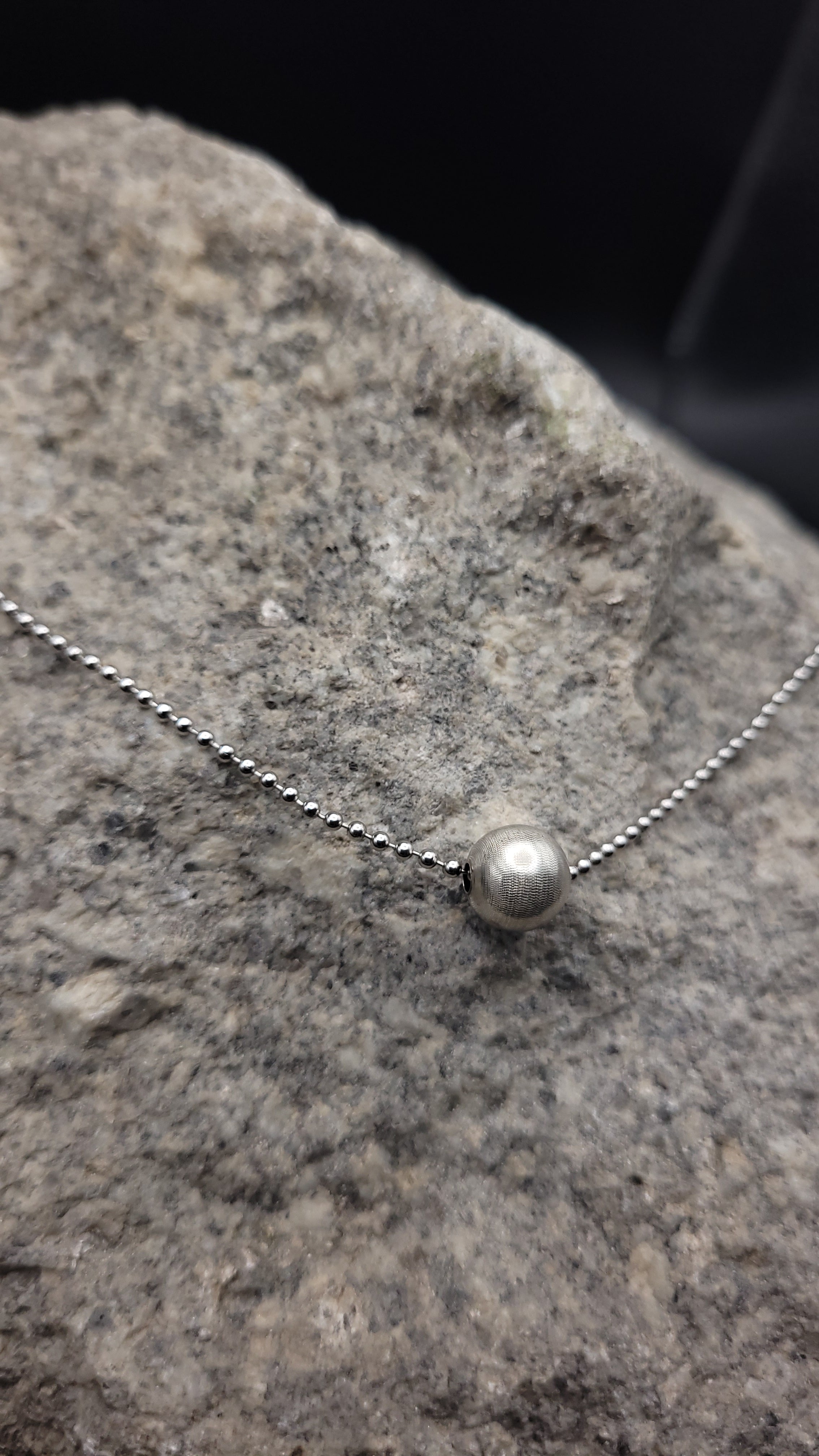Kollektion "Silberplanet" · 925 Sterling Silber · Silberkugel · Klassik