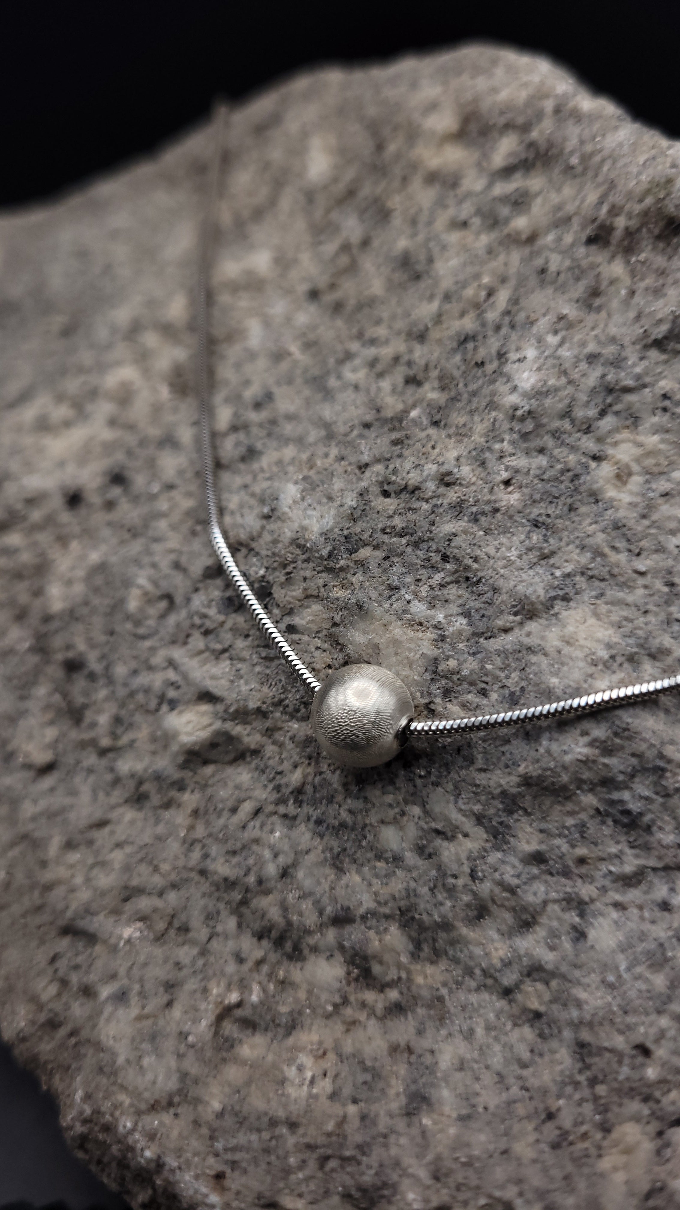 Kollektion "Silberplanet" · 925 Sterling Silber · Silberkugel · Klassik