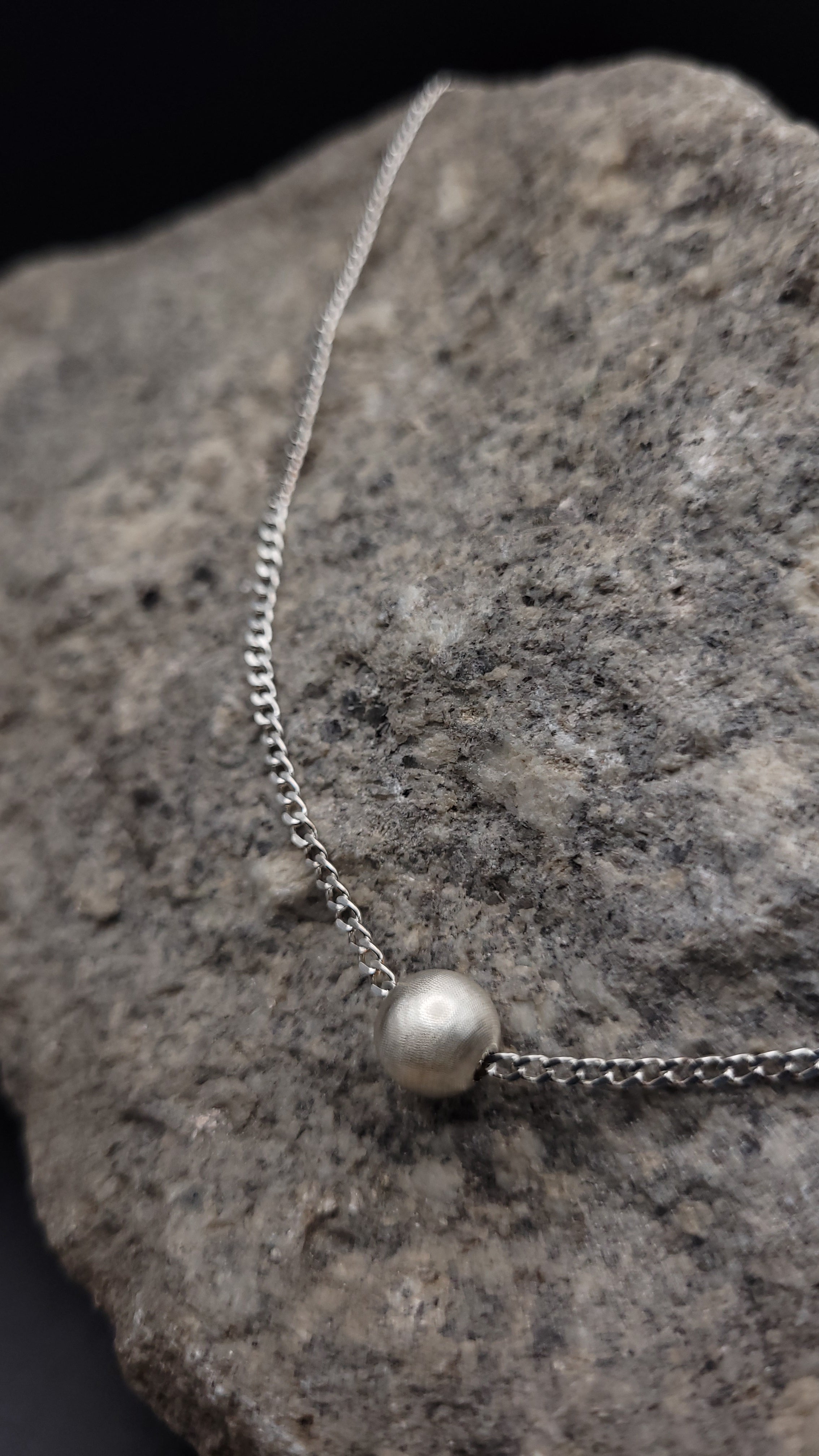 Kollektion "Silberplanet" · 925 Sterling Silber · Silberkugel · Klassik
