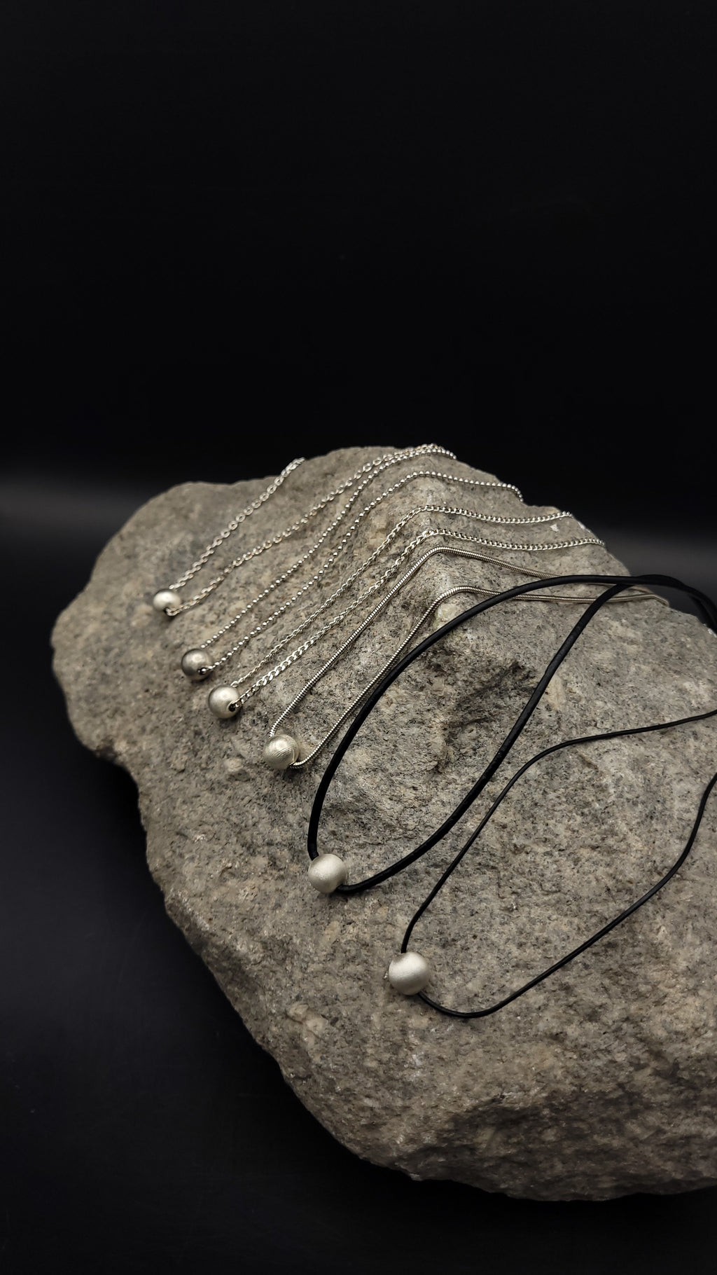 Kollektion "Silberplanet" · 925 Sterling Silber · Silberkugel · Klassik