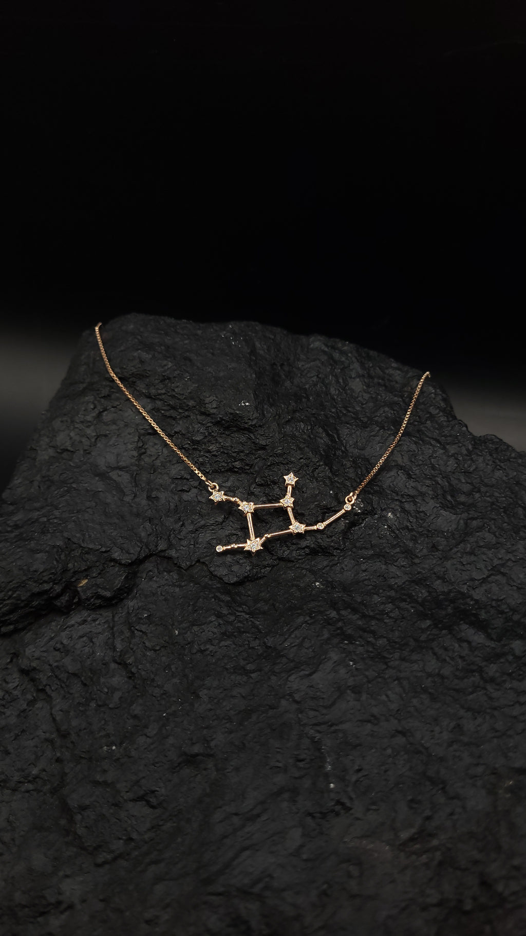 Kollektion "Sternbild" mit weißen Zirkonia | 925 Sterling Silber & 585er Gold