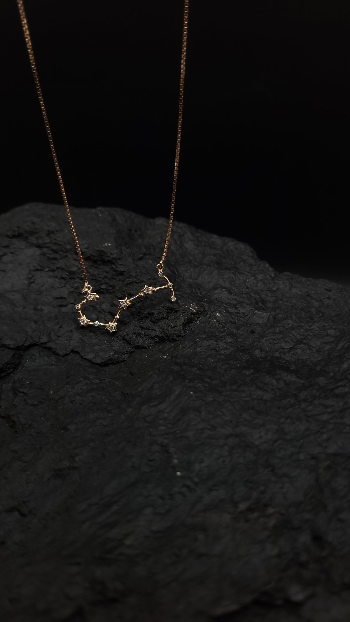 Kollektion "Sternbild" mit weißen Zirkonia | 925 Sterling Silber & 585er Gold