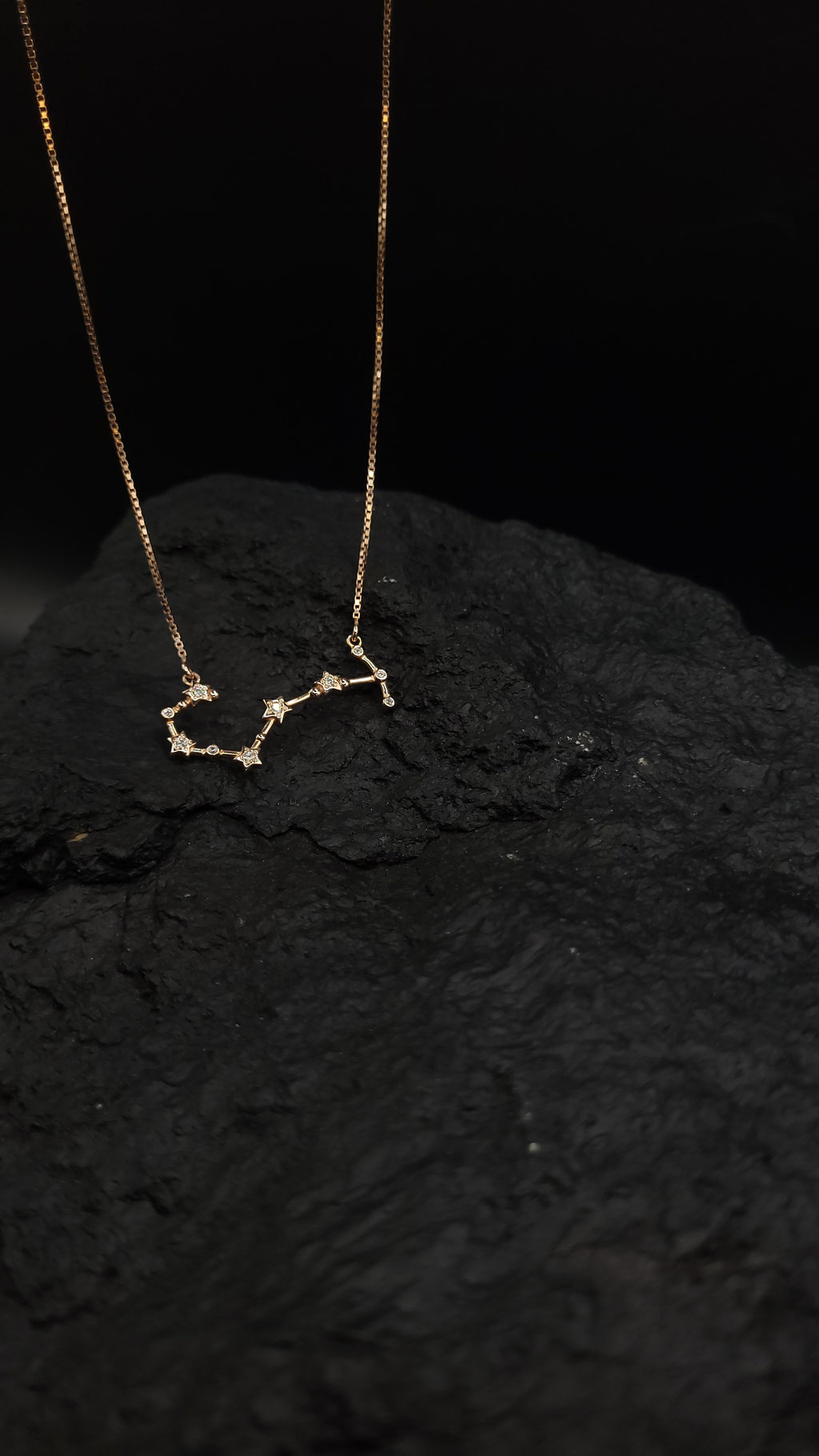 Kollektion "Sternbild" mit weißen Zirkonia | 925 Sterling Silber & 585er Gold