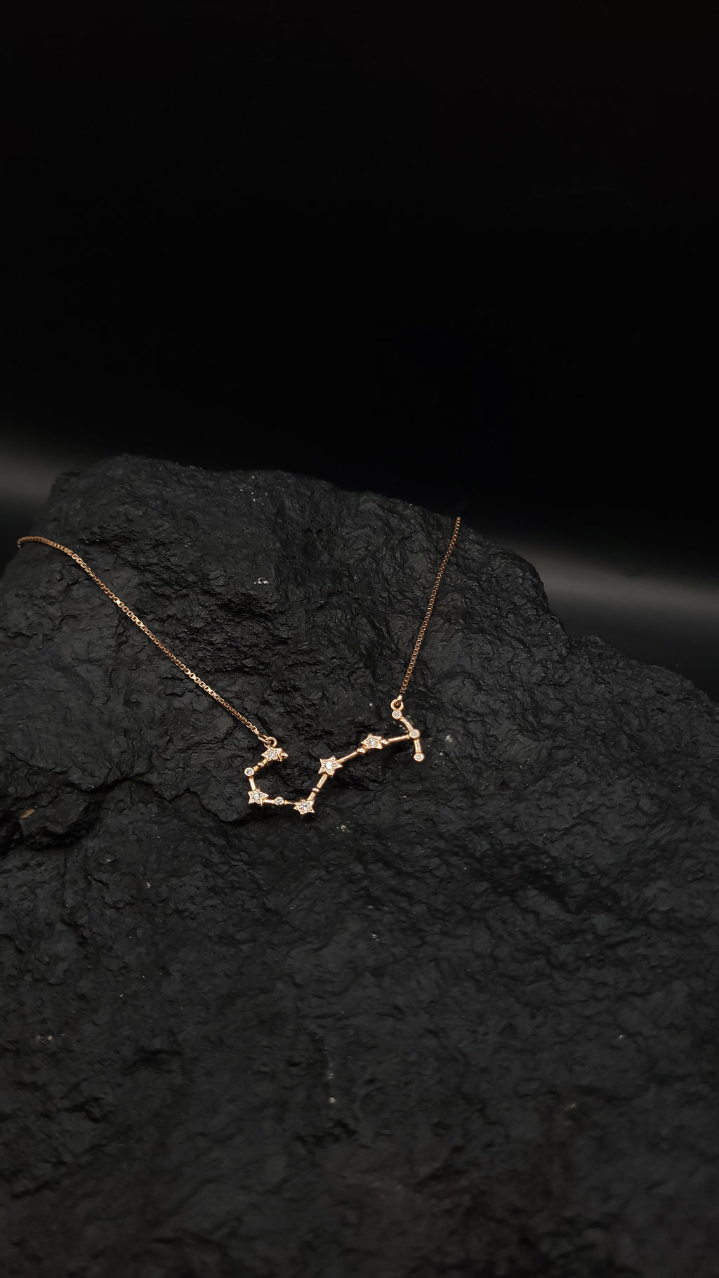 Kollektion "Sternbild" mit weißen Zirkonia | 925 Sterling Silber & 585er Gold