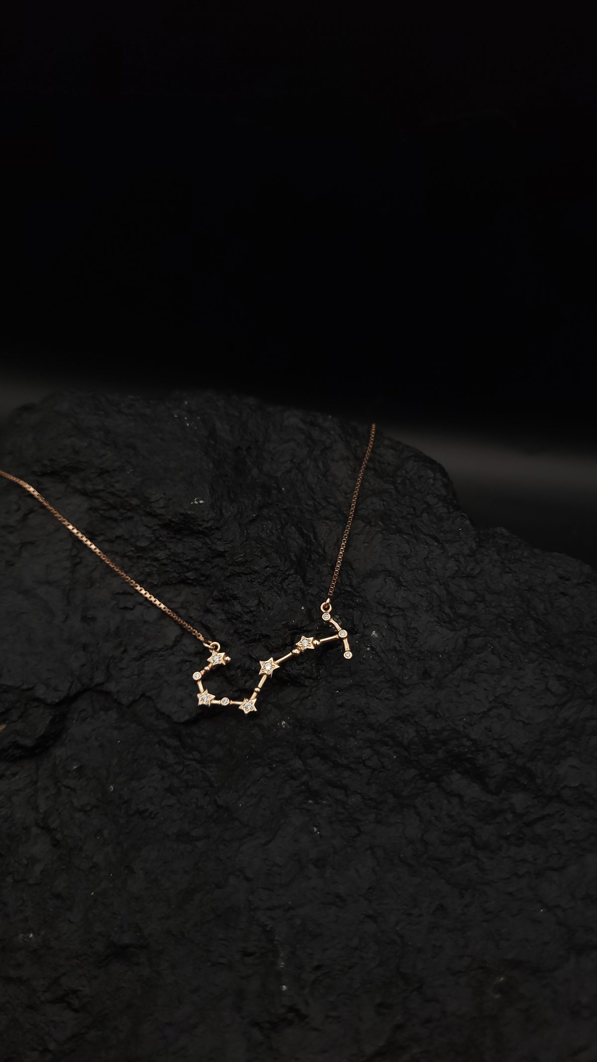 Kollektion "Sternbild" mit weißen Zirkonia | 925 Sterling Silber & 585er Gold