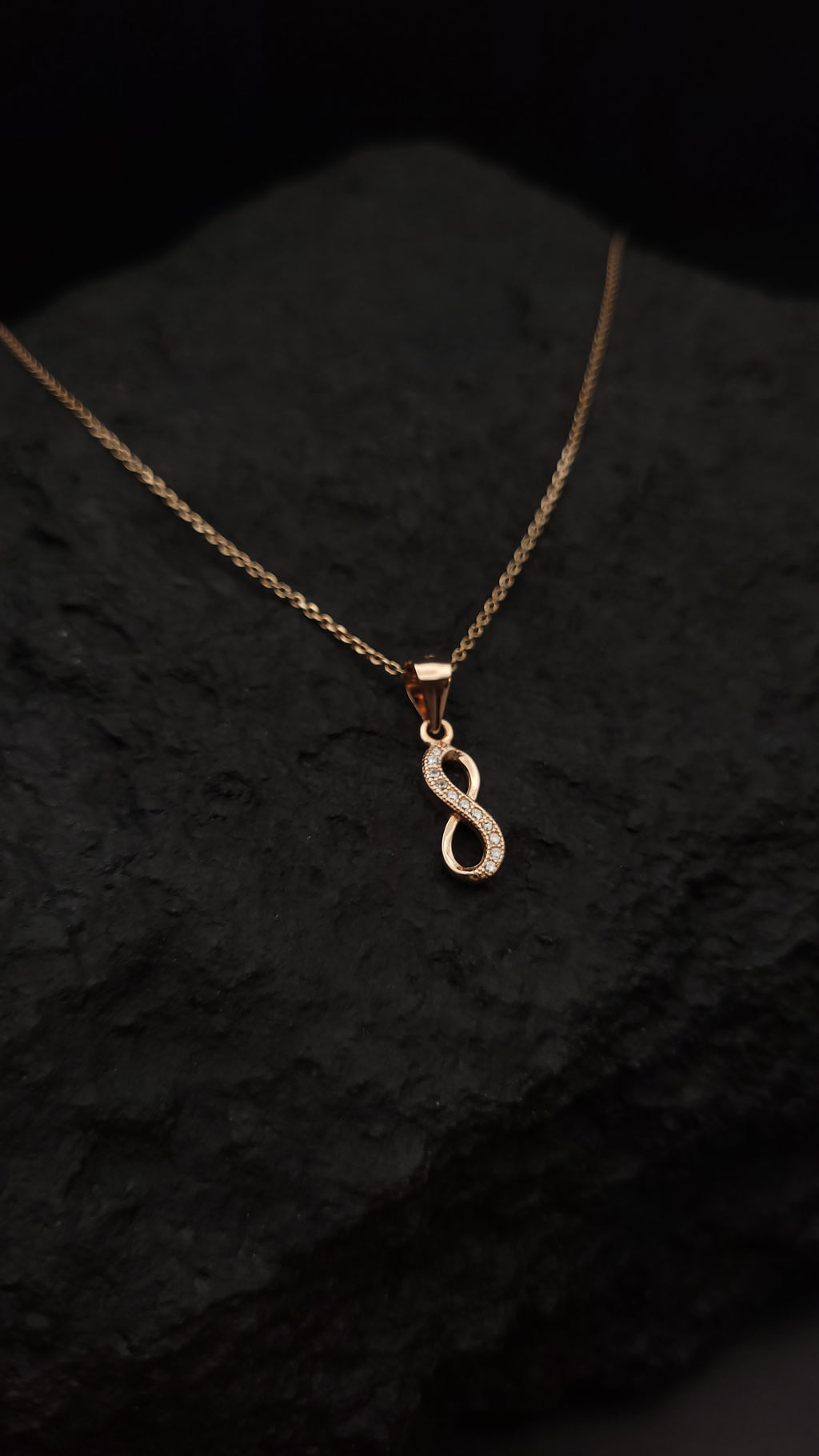 Halskette "Unendlichkeit" · 925 Sterling Silber · Symbolik · Infinity