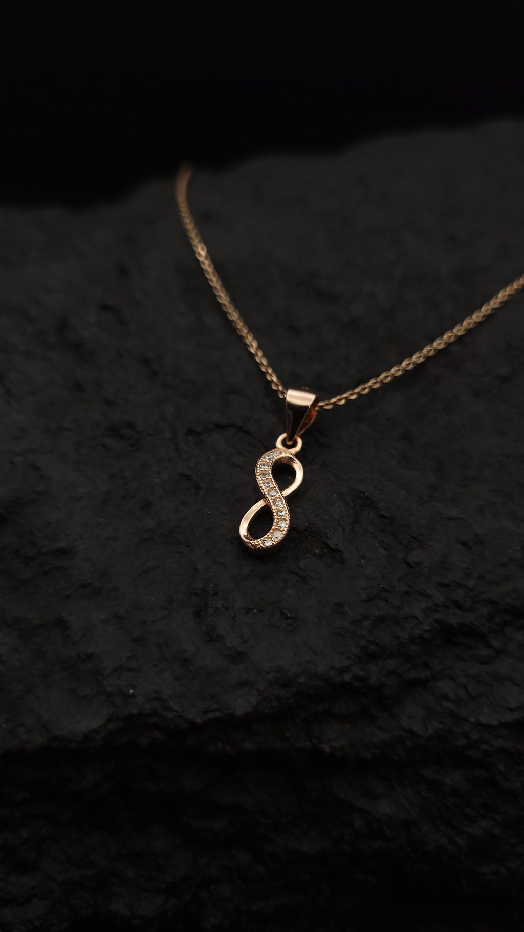Halskette "Unendlichkeit" · 925 Sterling Silber · Symbolik · Infinity
