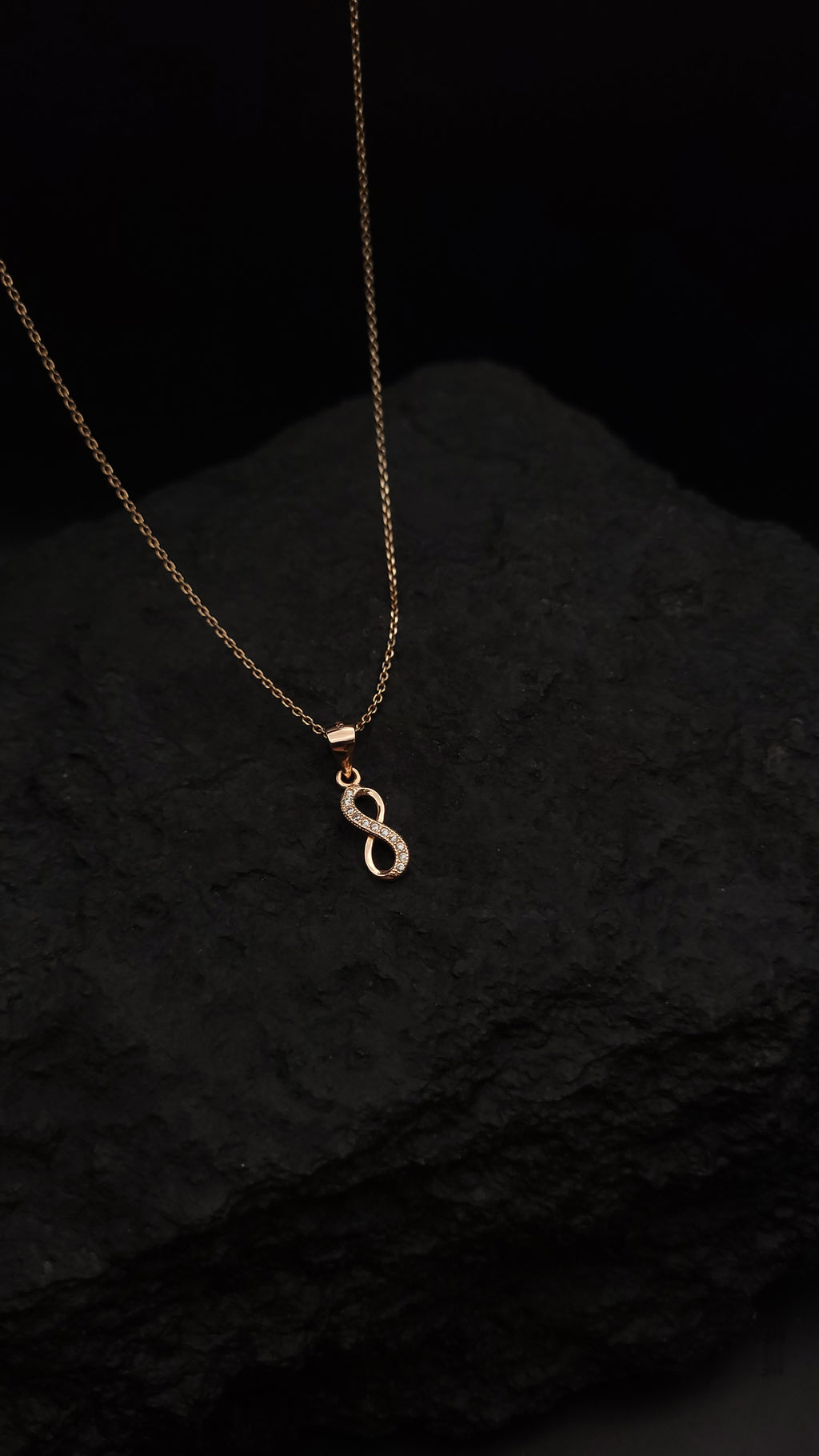 Halskette "Unendlichkeit" · 925 Sterling Silber · Symbolik · Infinity
