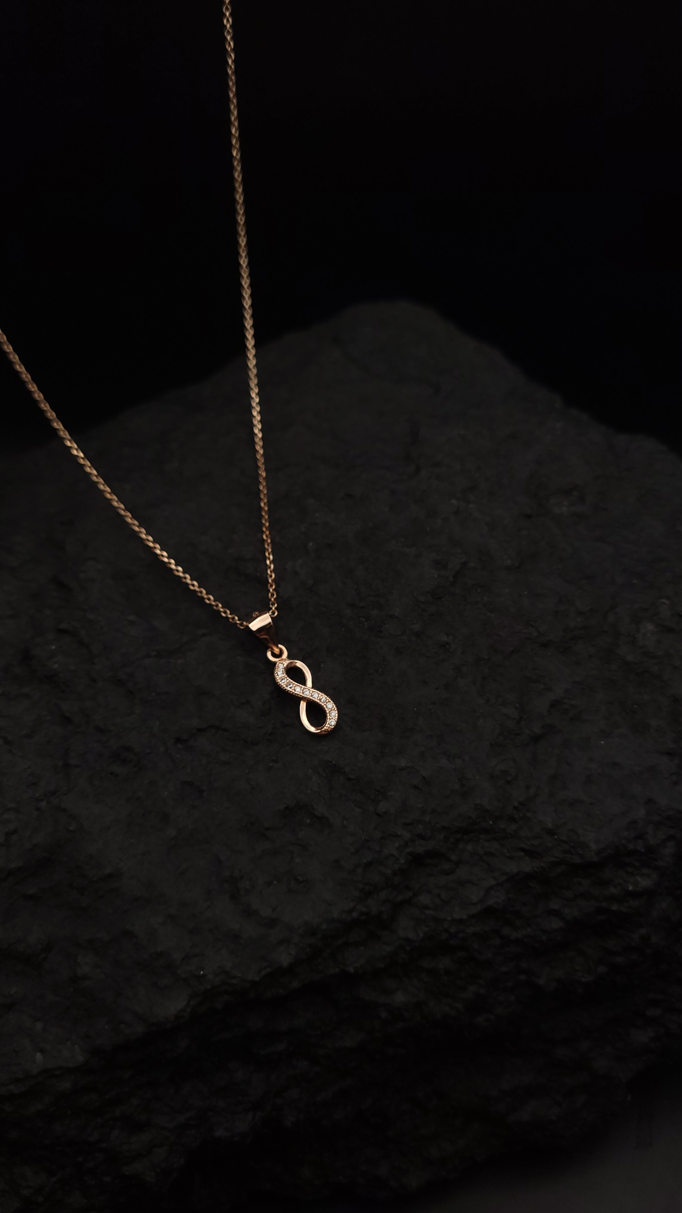 Halskette "Unendlichkeit" · 925 Sterling Silber · Symbolik · Infinity