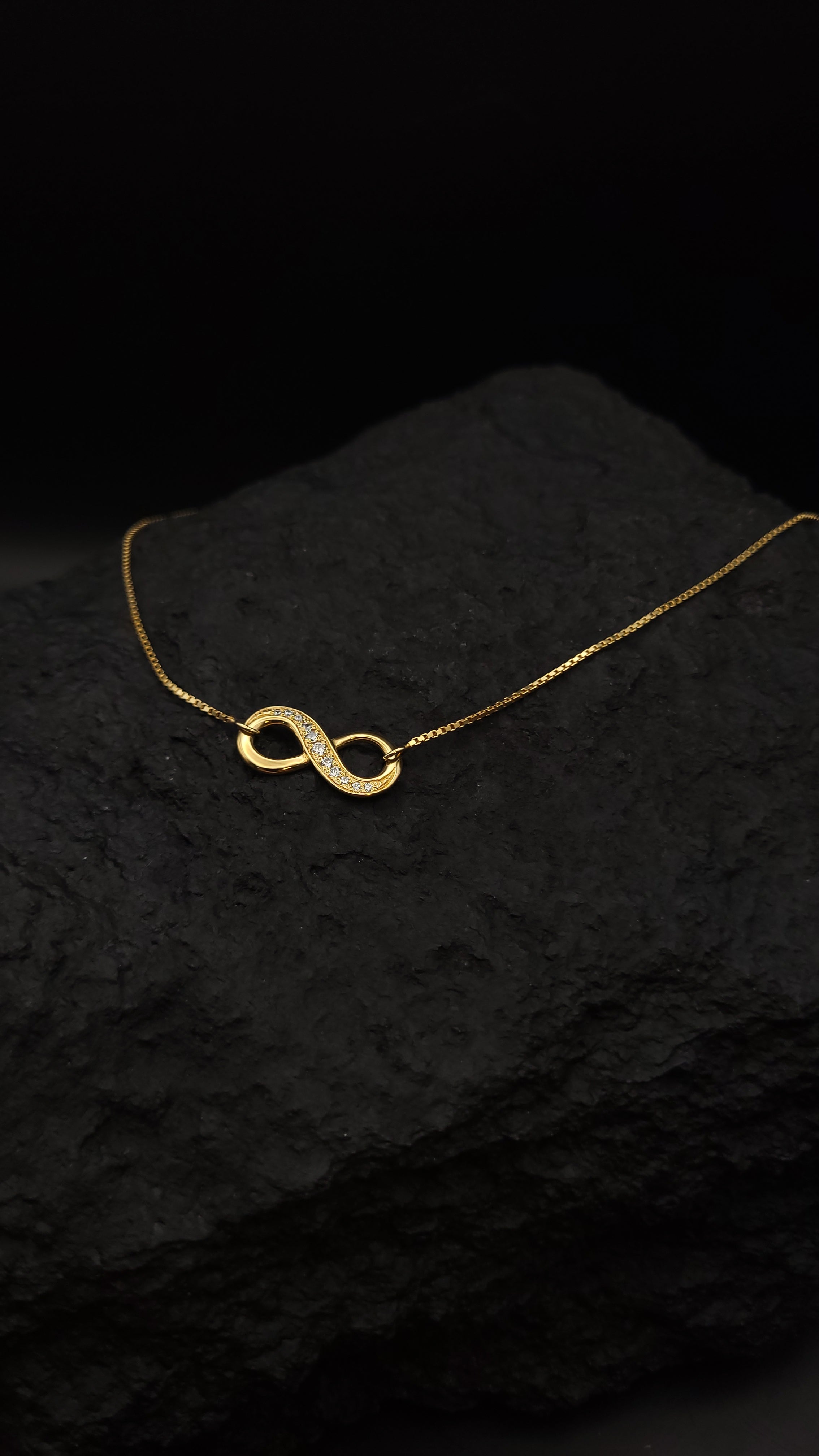 Collier "Unendlichkeit" · 925 Sterling Silber · Symbolik · Infinity