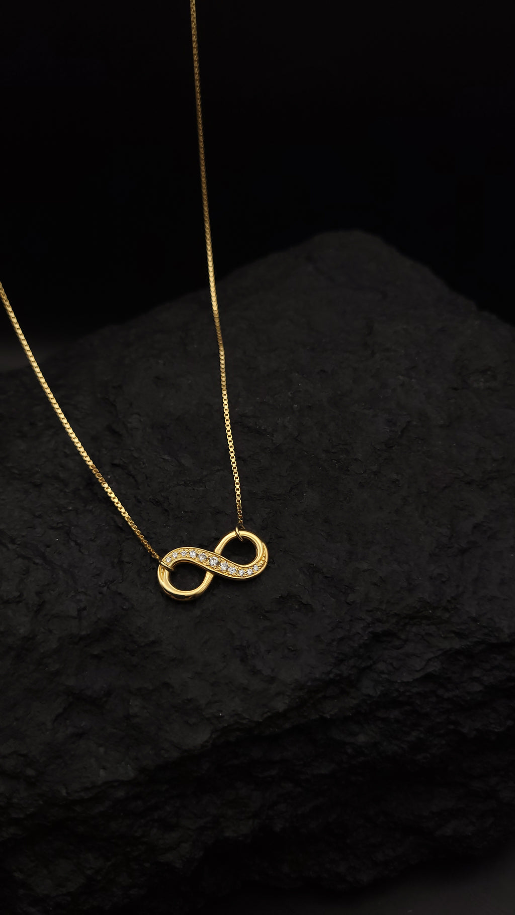 Collier "Unendlichkeit" · 925 Sterling Silber · Symbolik · Infinity