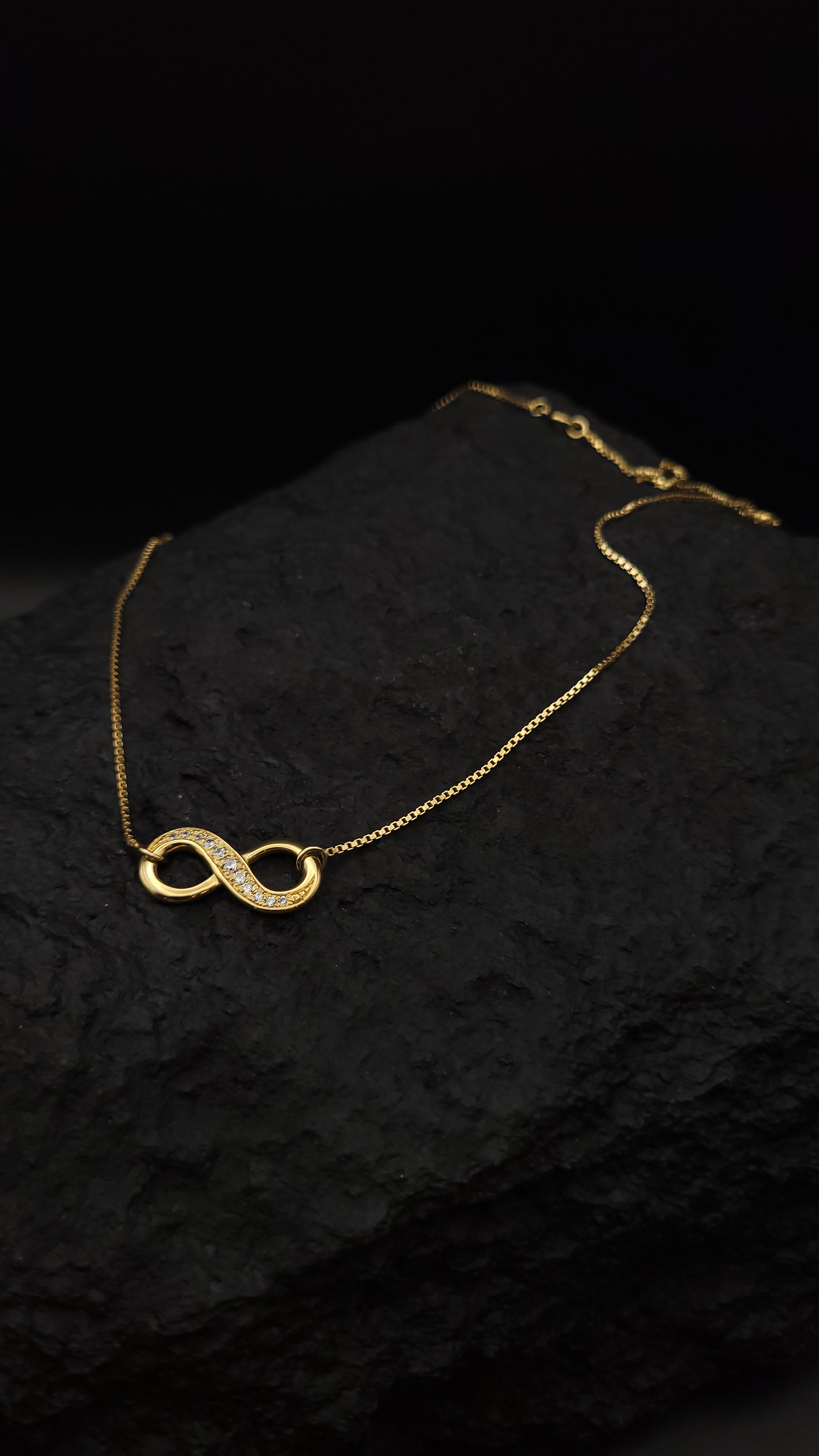 Collier "Unendlichkeit" · 925 Sterling Silber · Symbolik · Infinity