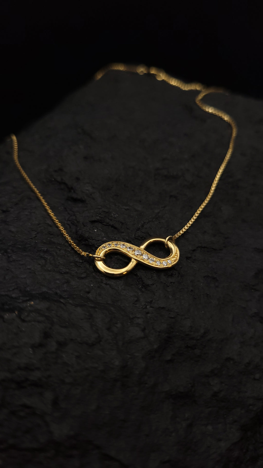 Collier "Unendlichkeit" · 925 Sterling Silber · Symbolik · Infinity