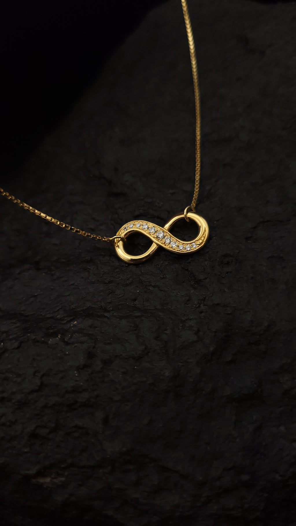 Collier "Unendlichkeit" · 925 Sterling Silber · Symbolik · Infinity
