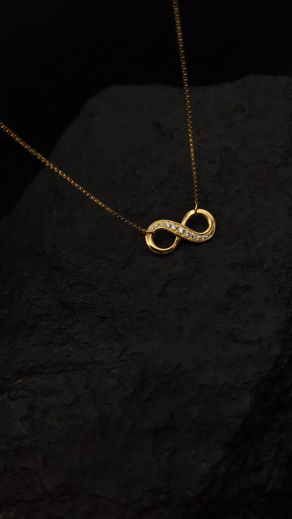Collier "Unendlichkeit" · 925 Sterling Silber · Symbolik · Infinity
