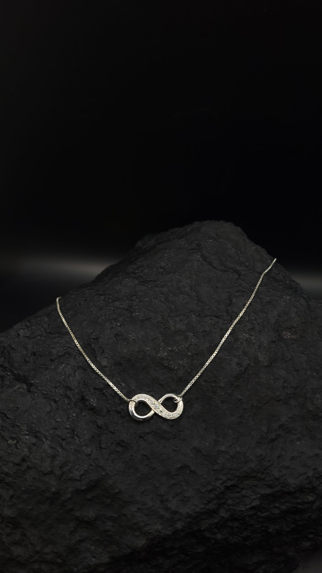 Collier "Unendlichkeit" · 925 Sterling Silber · Symbolik · Infinity