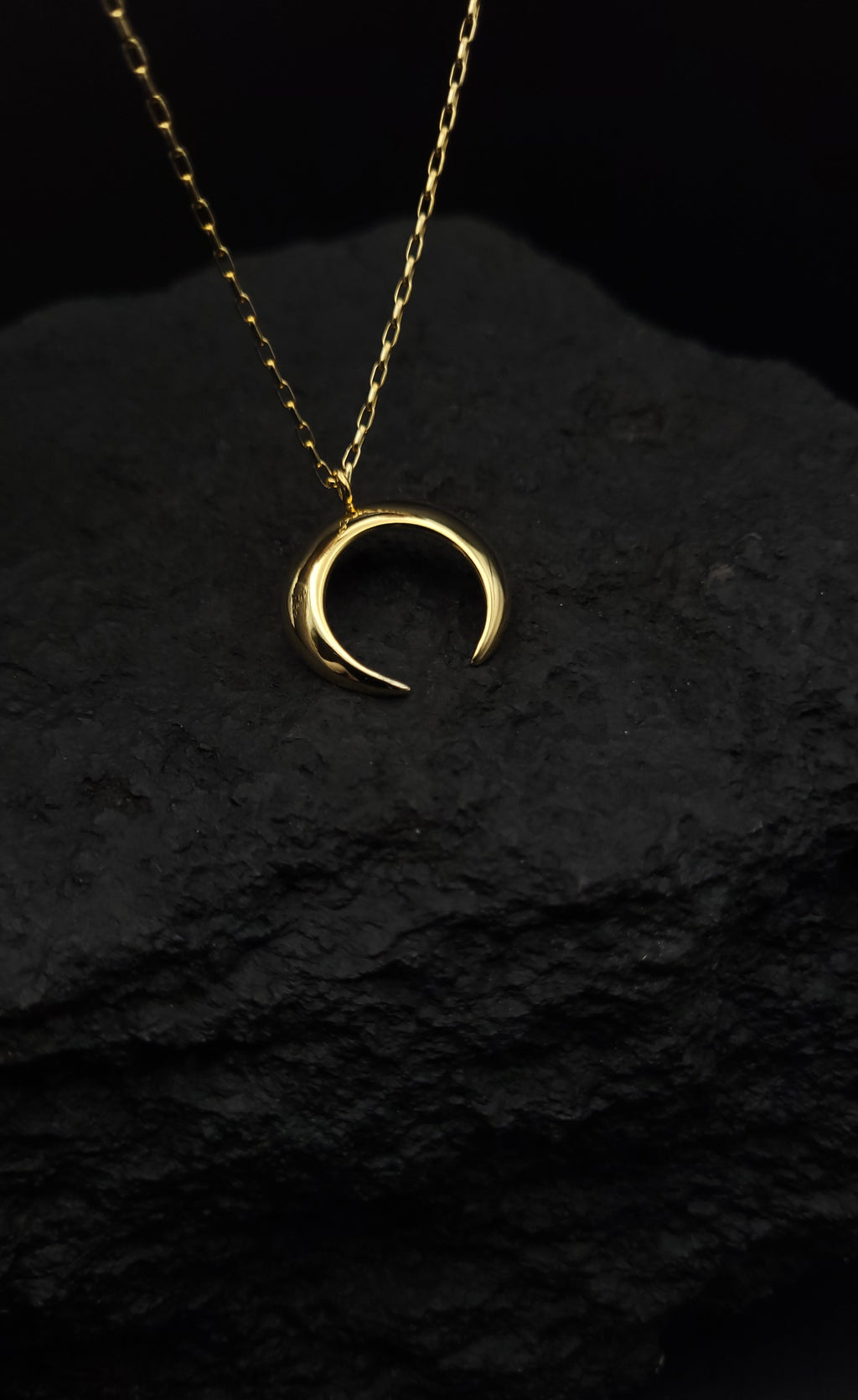 Collier "Luna" · 925 Sterling Silber · Sichelmond · Symbolik