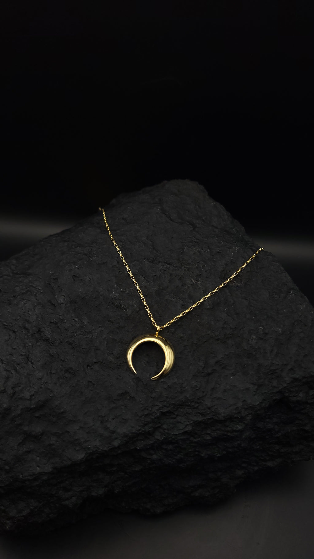 Collier "Luna" · 925 Sterling Silber · Sichelmond · Symbolik