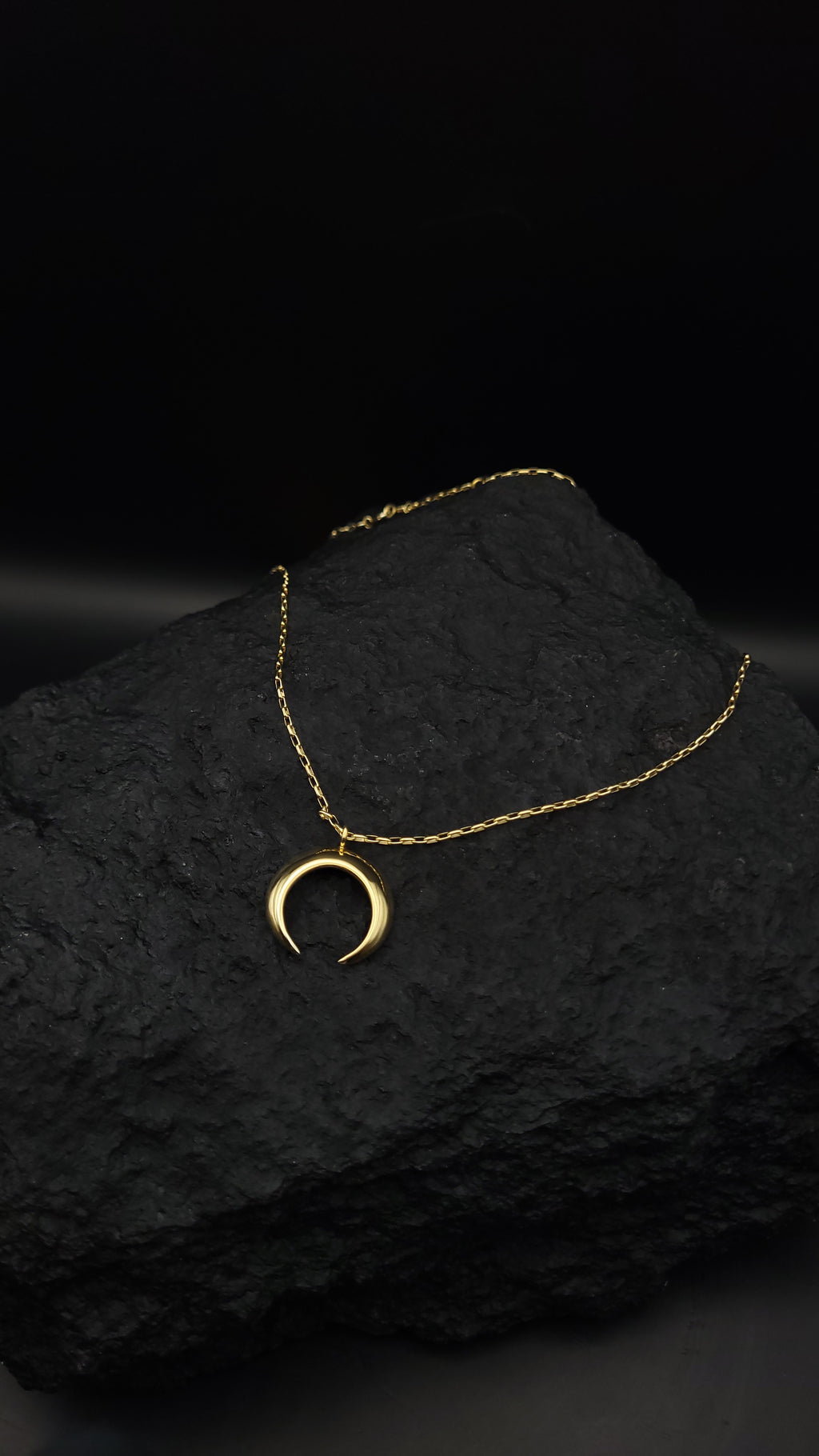 Collier "Luna" · 925 Sterling Silber · Sichelmond · Symbolik