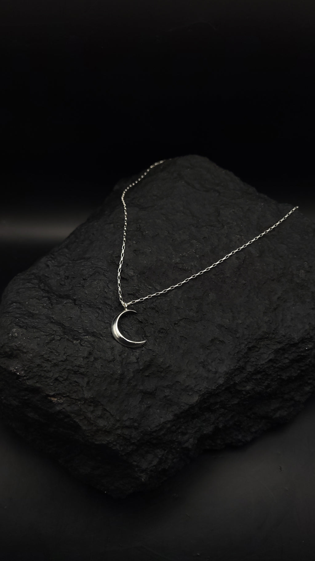 Collier "Luna" · 925 Sterling Silber · Sichelmond · Symbolik