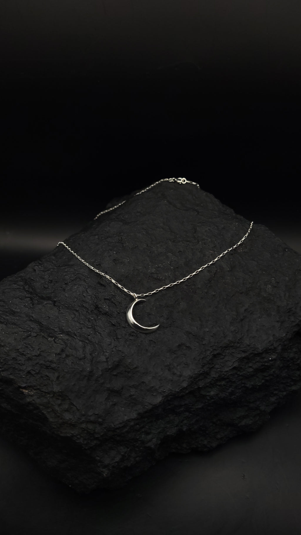 Collier "Luna" · 925 Sterling Silber · Sichelmond · Symbolik