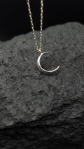 Collier "Luna" · 925 Sterling Silber · Sichelmond · Symbolik