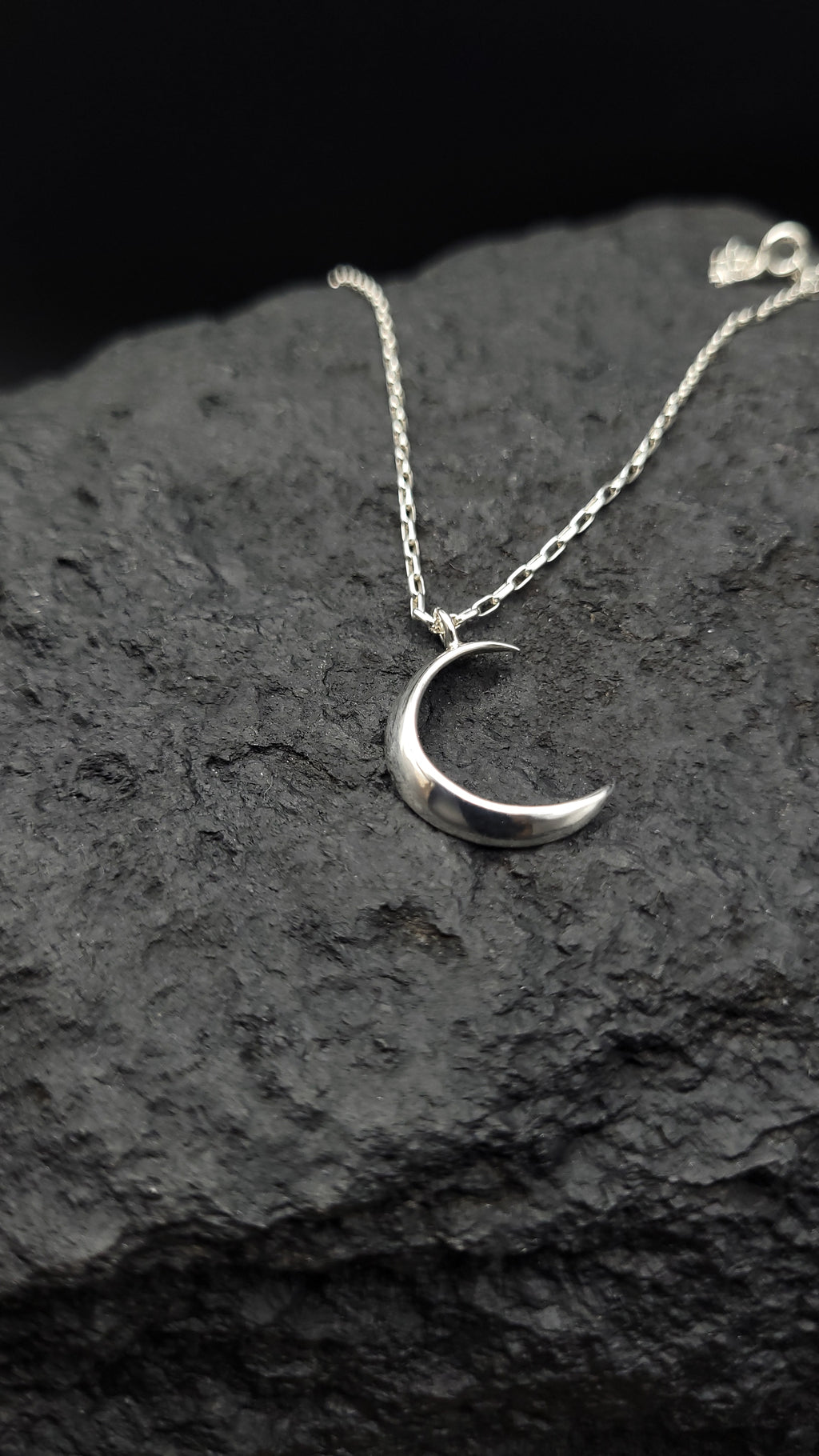 Collier "Luna" · 925 Sterling Silber · Sichelmond · Symbolik