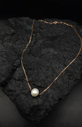 Collier 925er Sterling Silber - Süßwasser Zuchtperle - UNIKAT