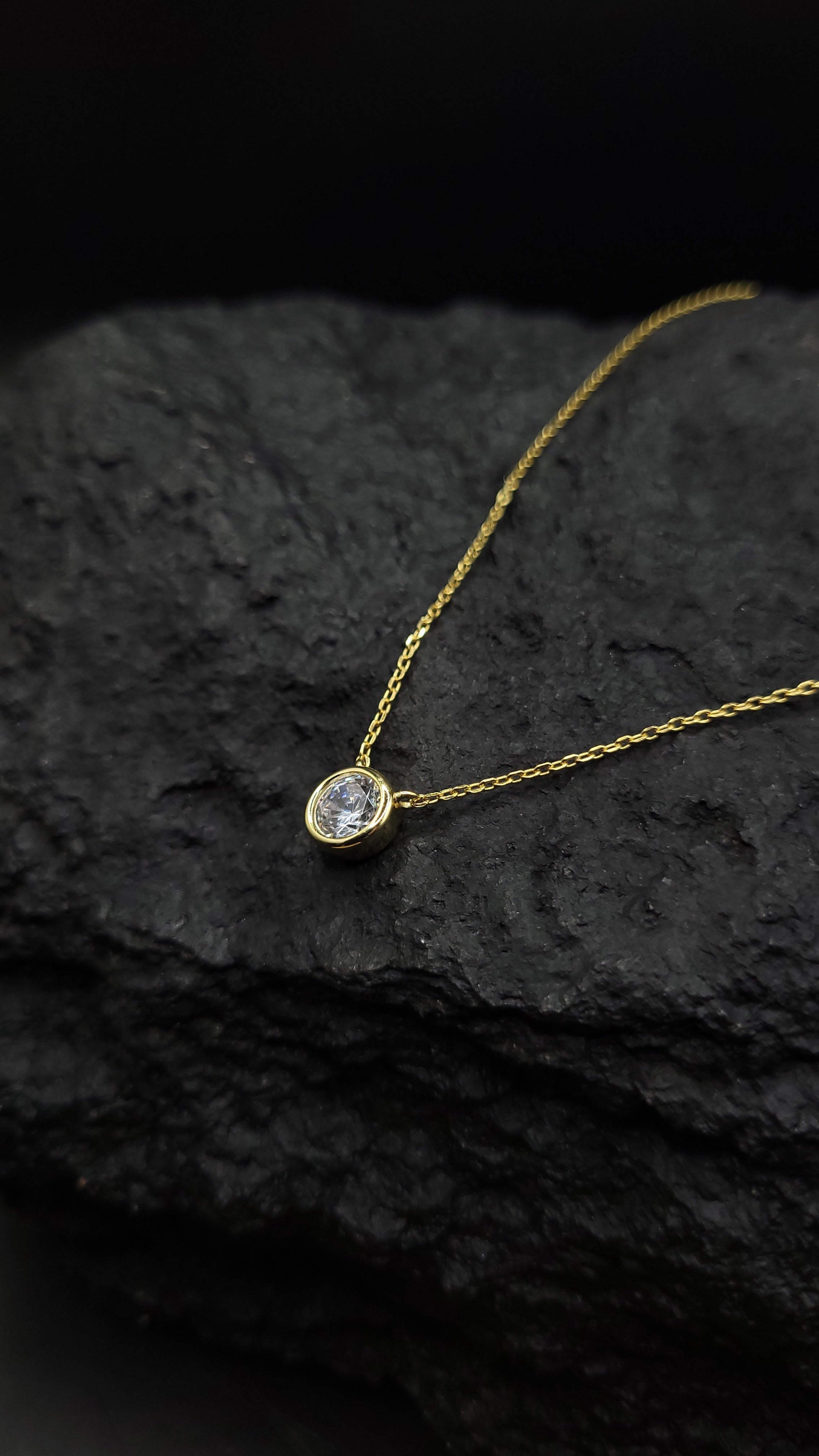 Kollektion "Zeitlose Eleganz" - 925 Sterling Silber - Vergoldung - weißer Zirkonia