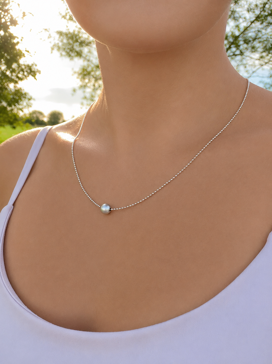 Kollektion "Silberplanet" · 925 Sterling Silber · Silberkugel · Klassik