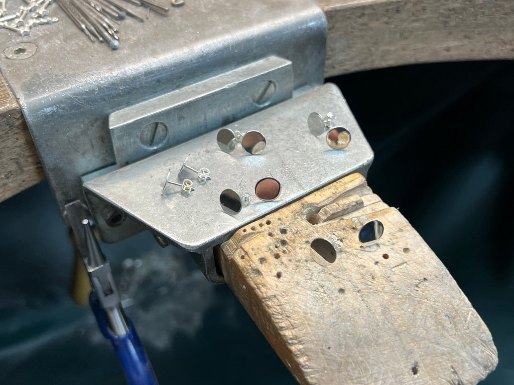 Lieblingsmoment · 925 Sterling Silber Ohrstecker · Gravur möglich · Unisex