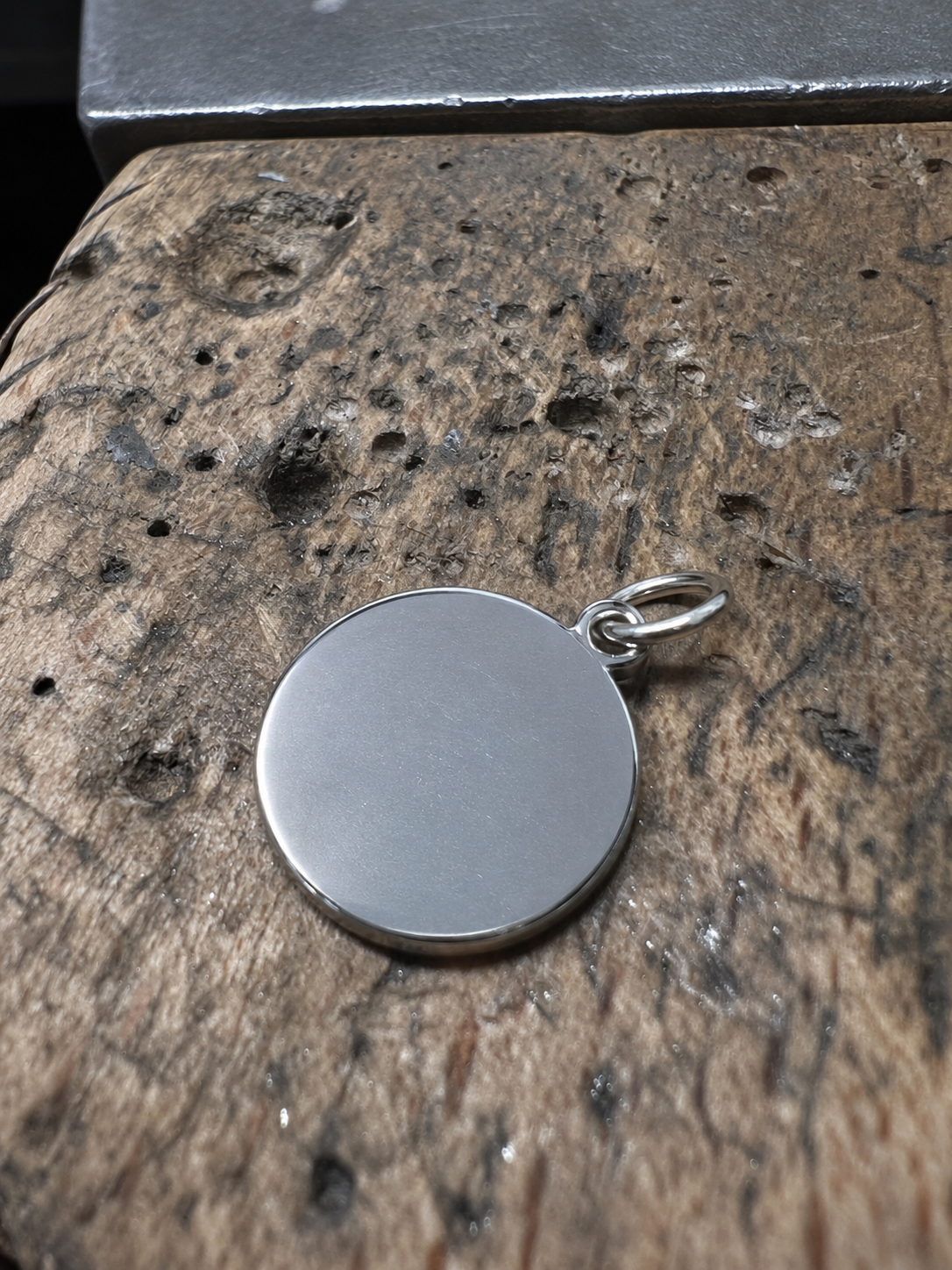 925 Sterling Silber Doppeltanhänger Schutzpatron | Gravur | unisex
