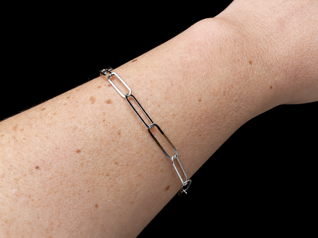 Edles Großglieder-Armband "zeitlose Eleganz" 925 Sterling Silber - ab 17 cm - unisex