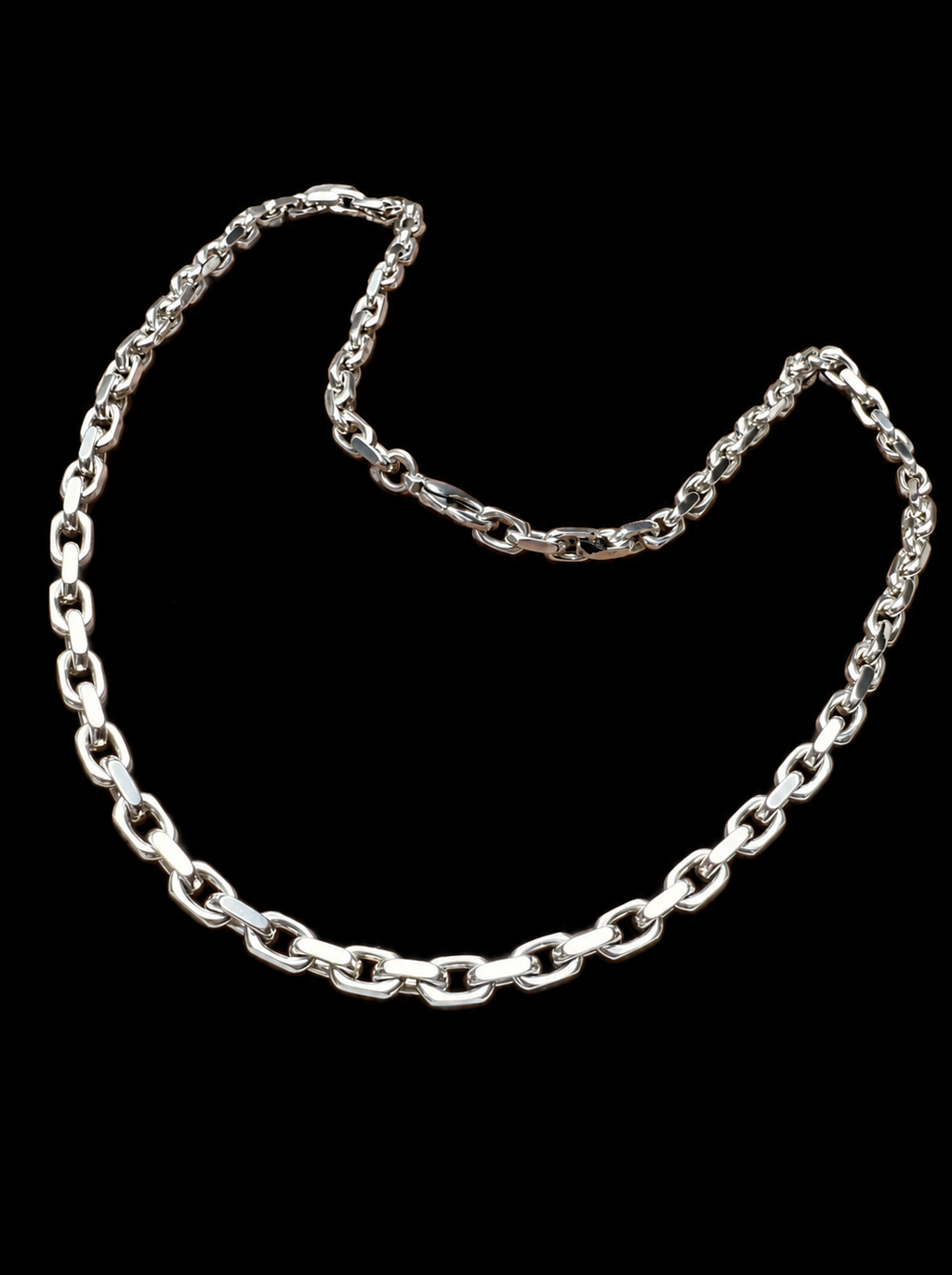 Massive Ankerkette aus 925er Sterling Silber – 60 cm | 5 mm / 60 Gramm