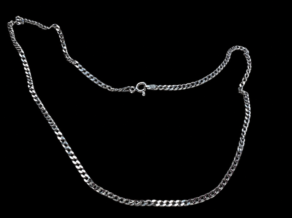 Massive Panzerkette aus 925er Sterling Silber / 32 - 50 cm | 1,7 mm / unisex