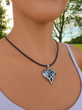 Anhänger "Love Power" · 925 Sterling Silber · weiße Zirkonia