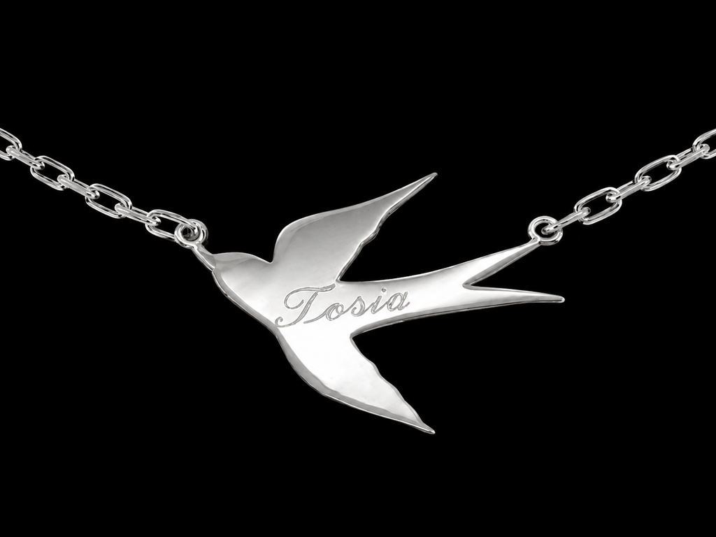 Kollektion "Schwalbenflug" · 925 Sterling Silber · personalisierbar · Krafttier