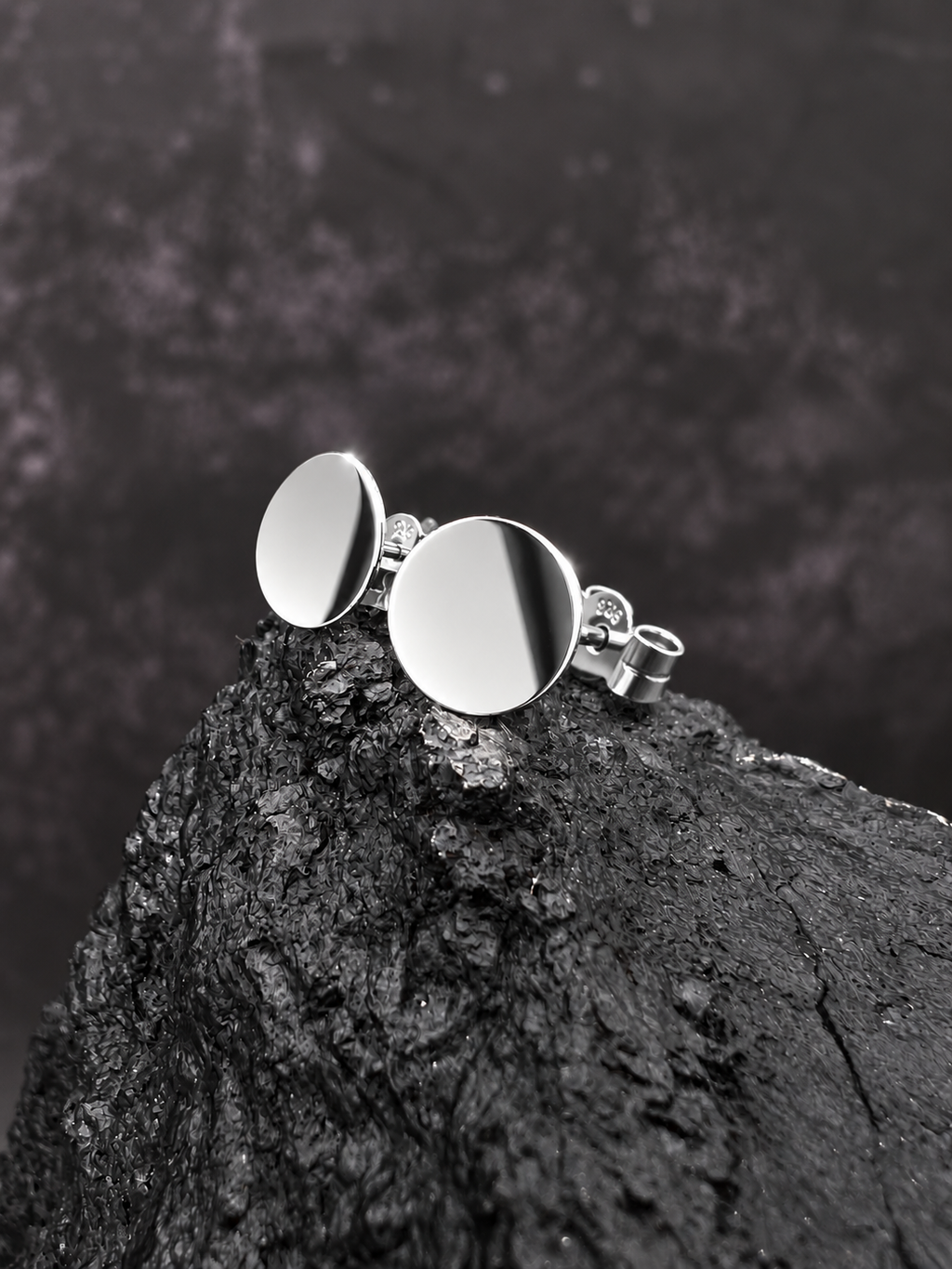Lieblingsmoment · 925 Sterling Silber Ohrstecker · Gravur möglich · Unisex