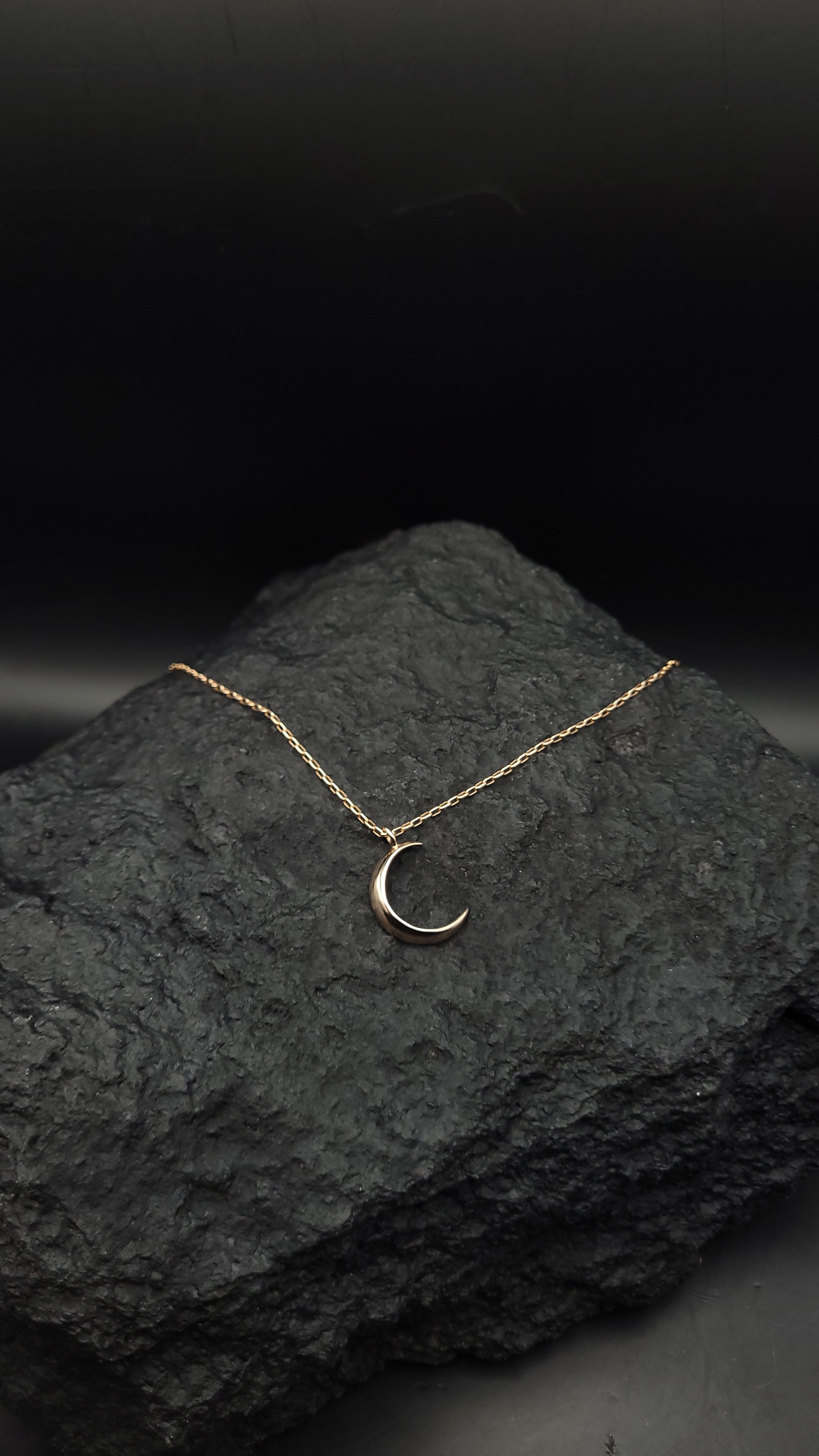 Collier "Luna" · 925 Sterling Silber · Sichelmond · Symbolik