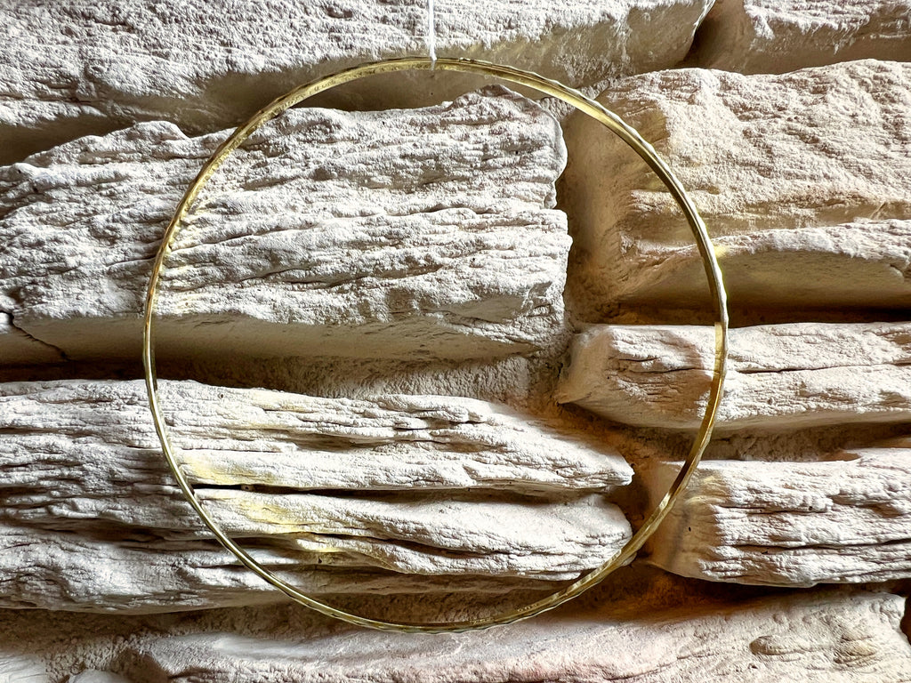 Schlüpfreif aus 585er Gold - Zeitlose Eleganz - Durchmesser: 6,5 cm - UNIKAT