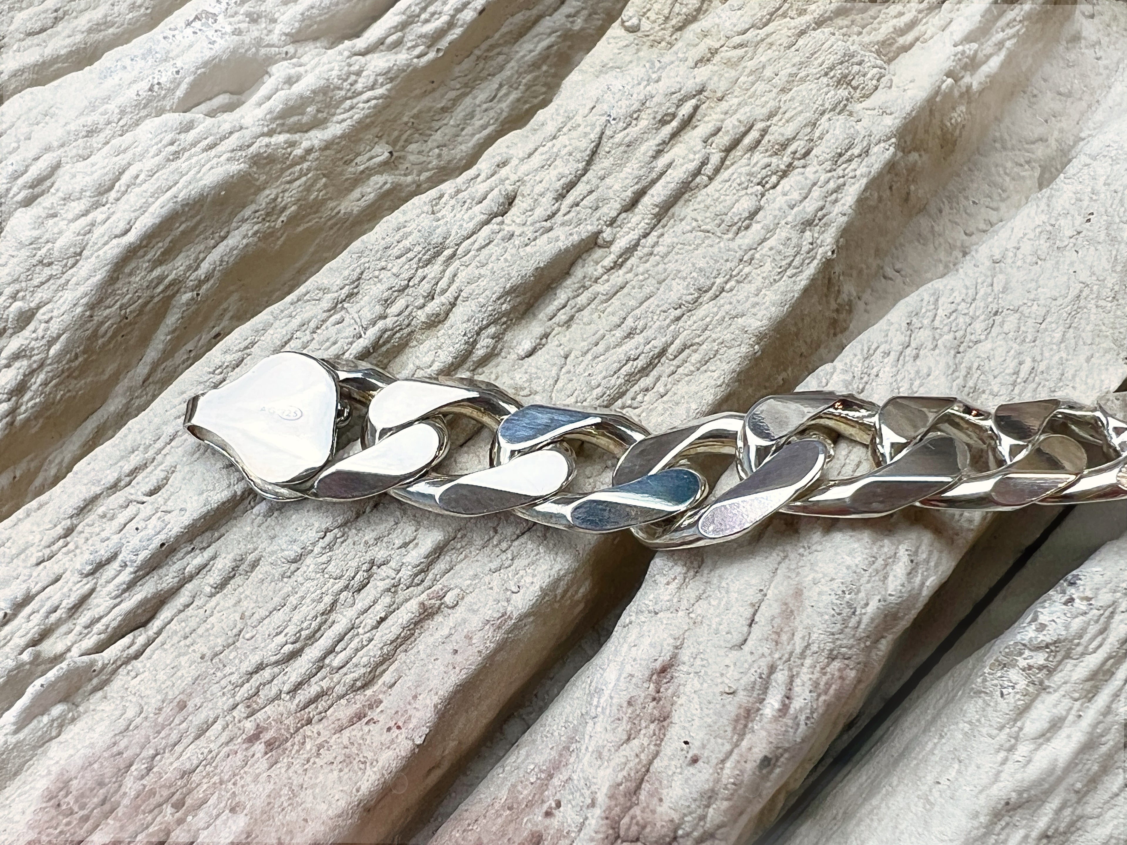 ID-Armband / Namensarmband - 925 Sterling Silber - ca. 21 cm - unisex
