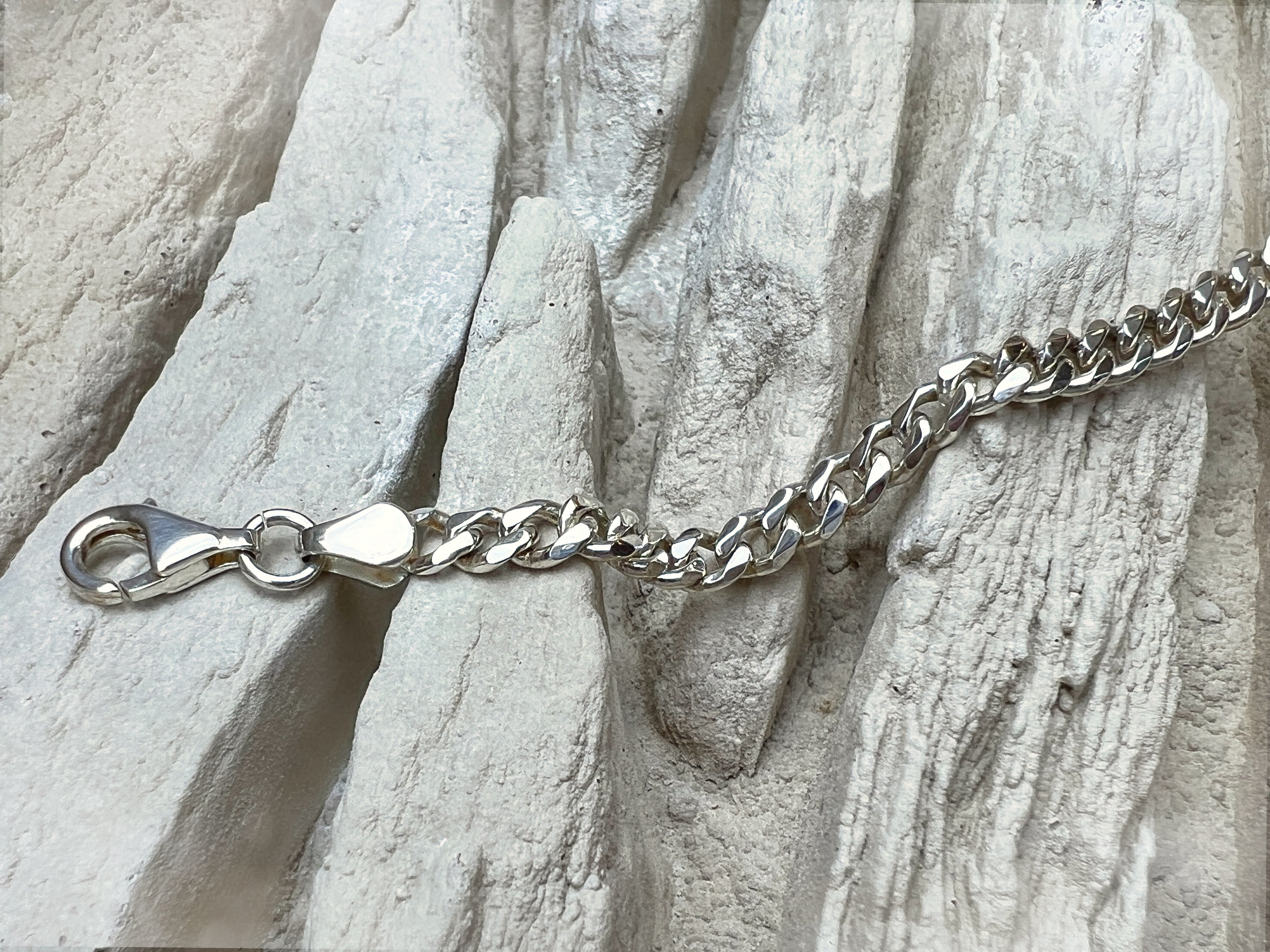 ID-Armband / Namensarmband - 925 Sterling Silber - ca. 21 cm - unisex